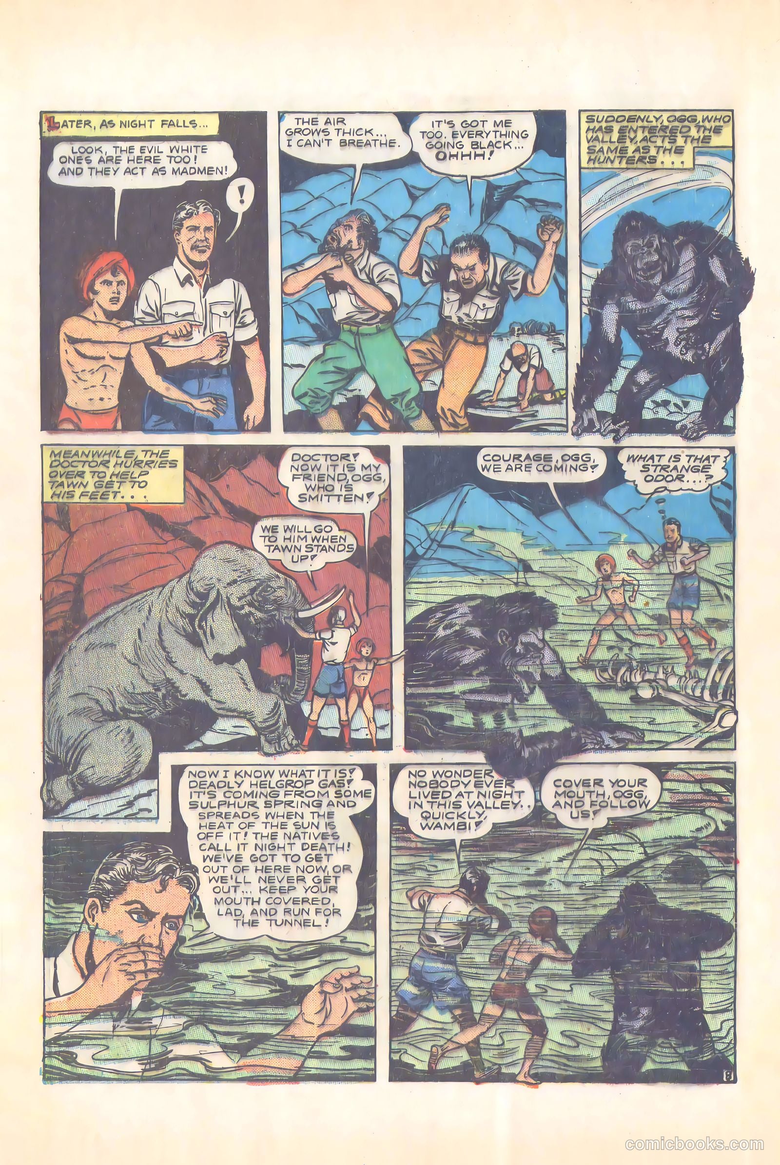 Wambi, Jungle Boy #4 (1948) — page 44 of 57