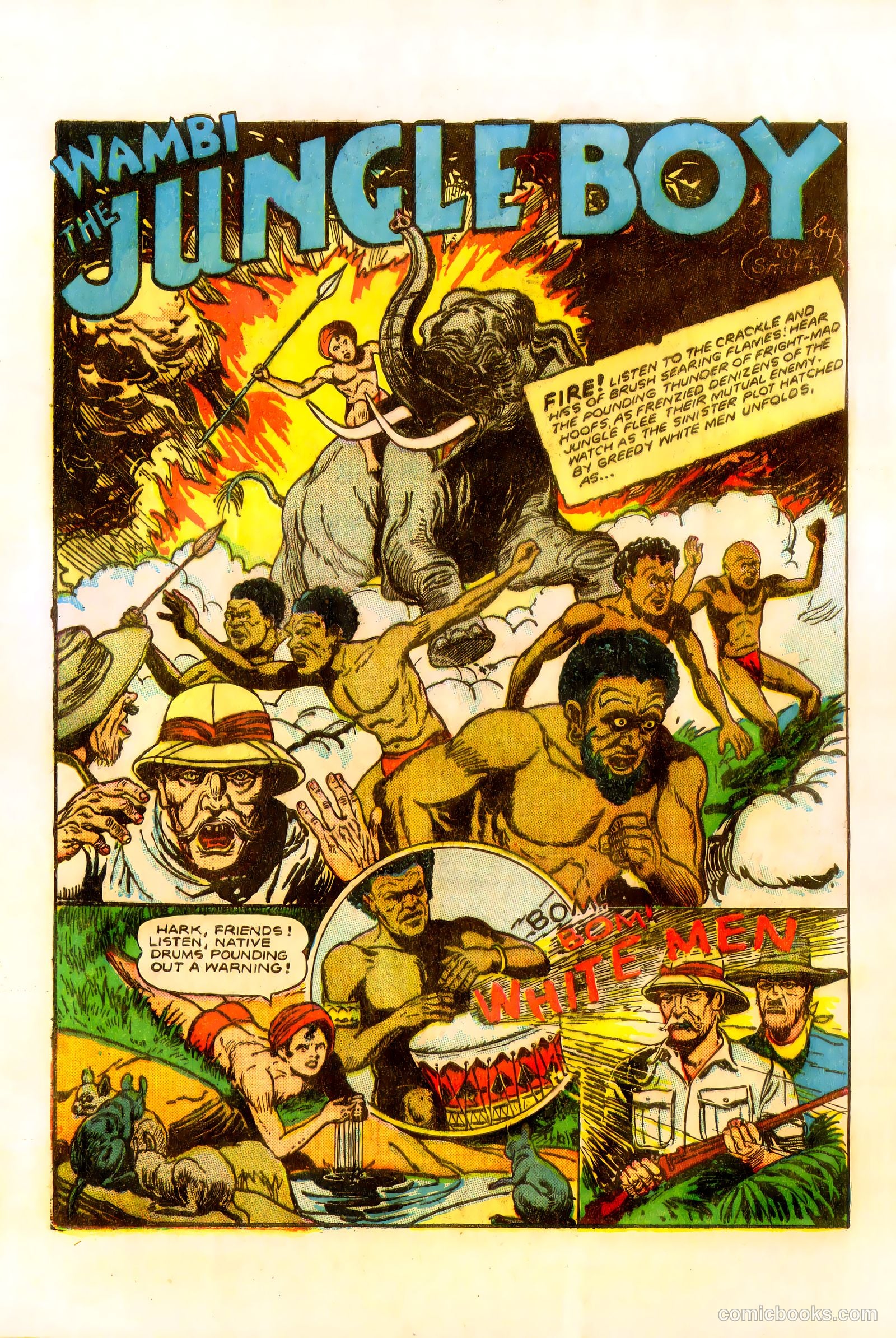 Wambi, Jungle Boy #4 (1948) — page 46 of 57
