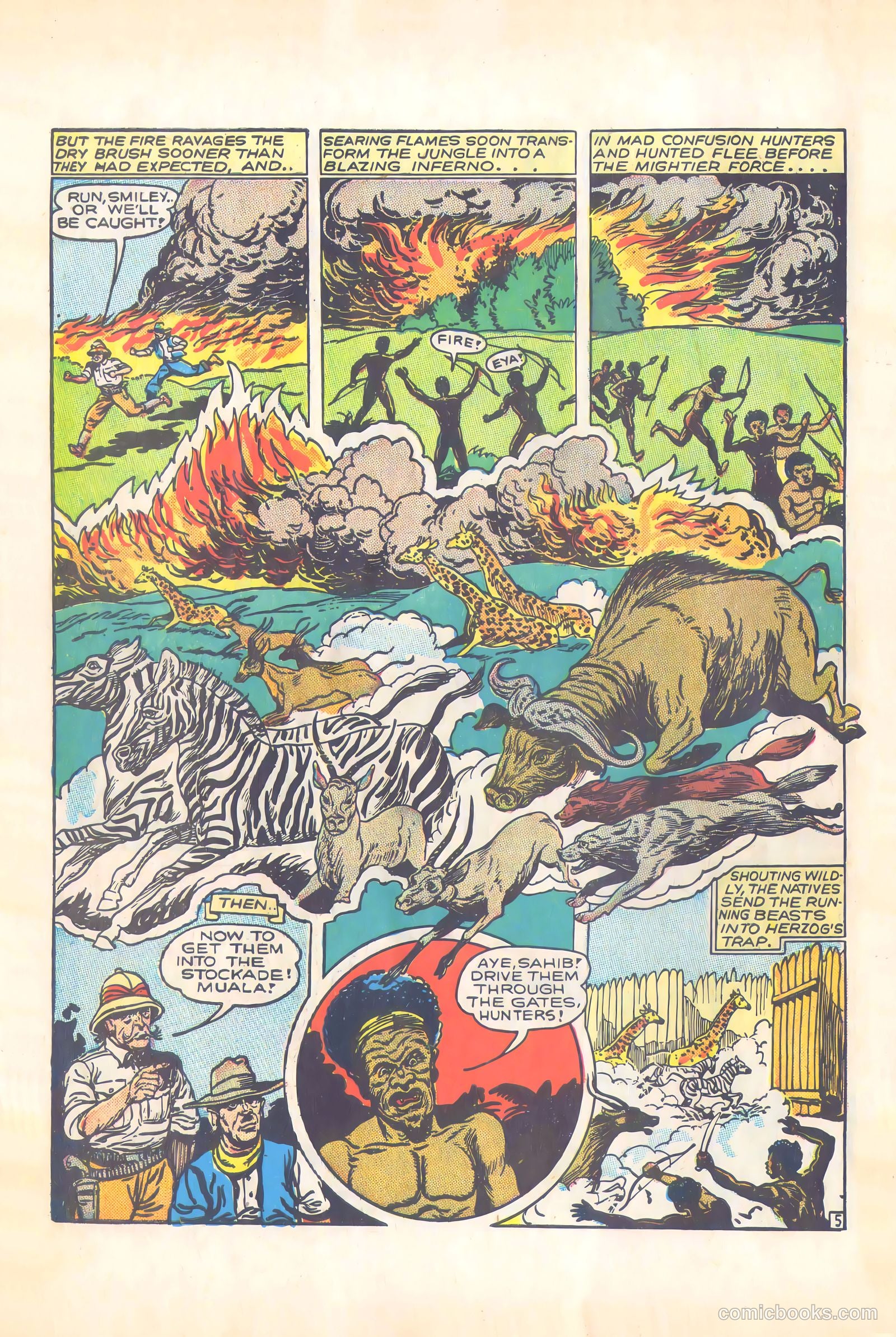 Wambi, Jungle Boy #4 (1948) — page 51 of 57