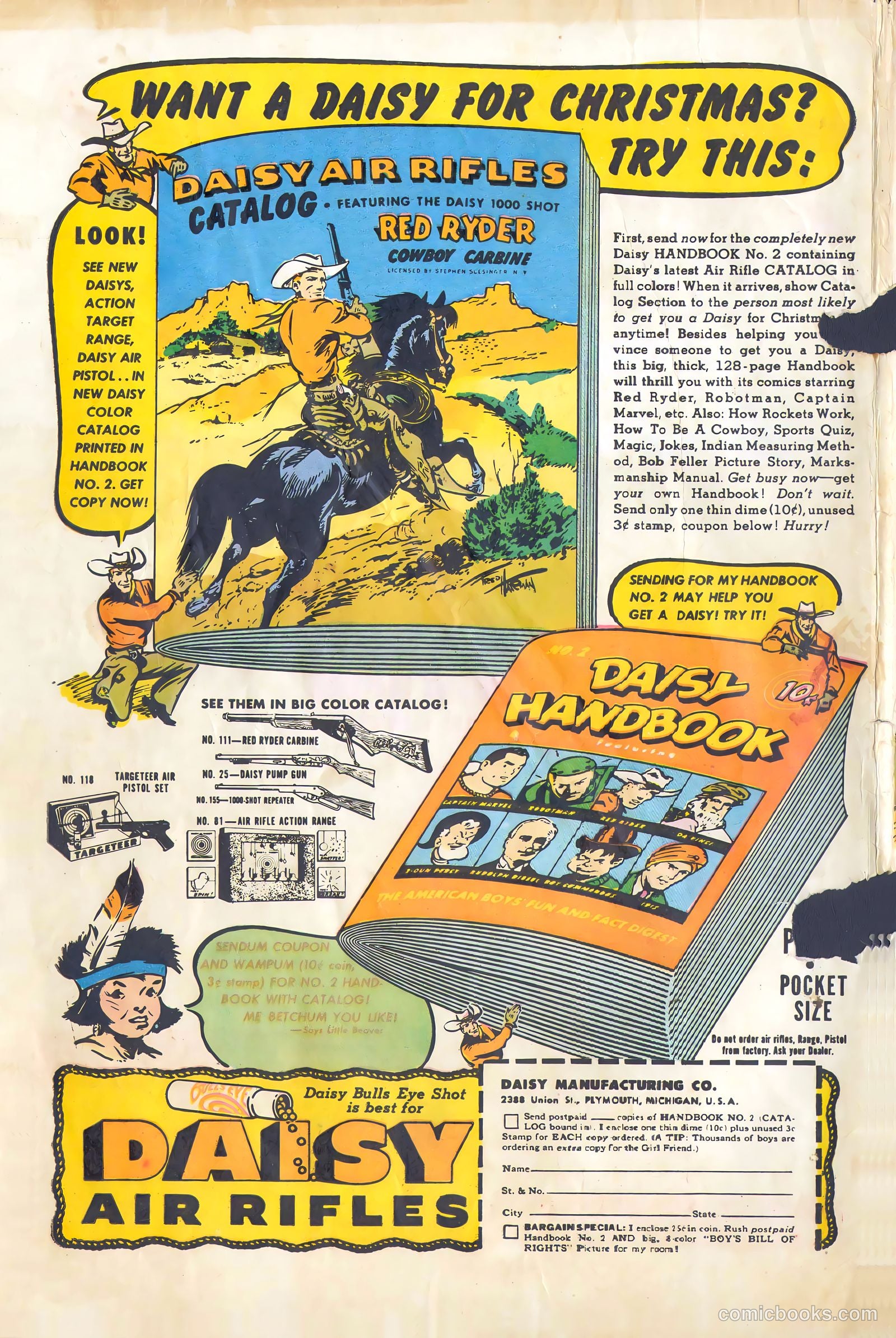 Wambi, Jungle Boy #4 (1948) — page 57 of 57