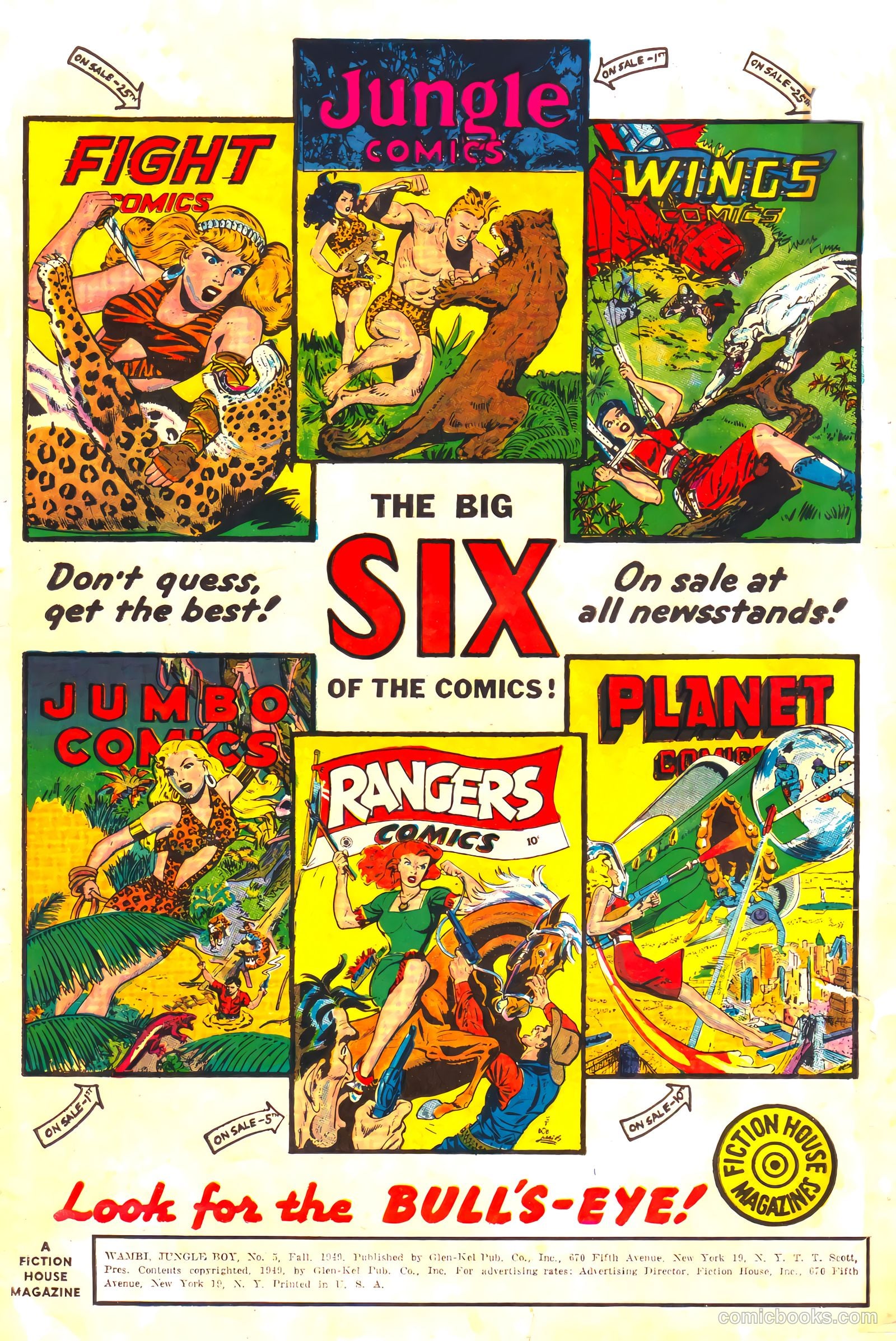 Wambi, Jungle Boy #5 (1949) — page 2 of 36