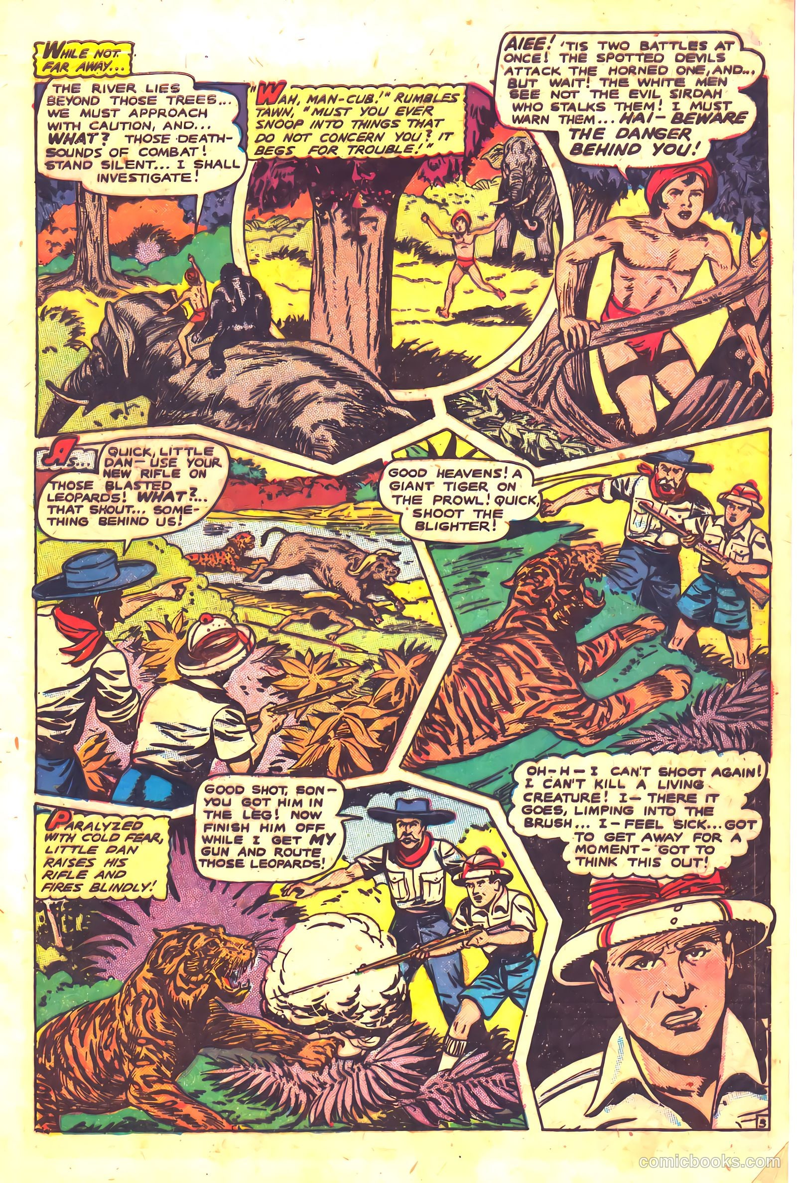 Wambi, Jungle Boy #5 (1949) — page 5 of 36