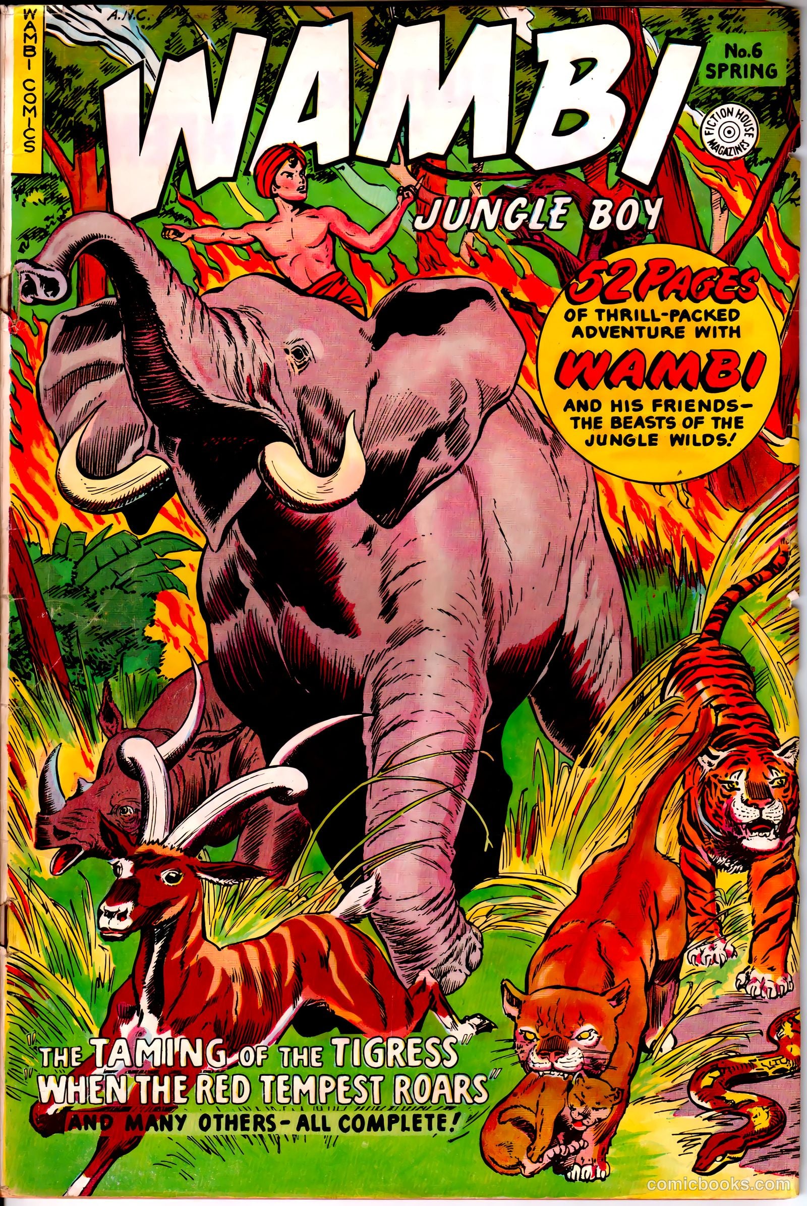 Wambi, Jungle Boy #6