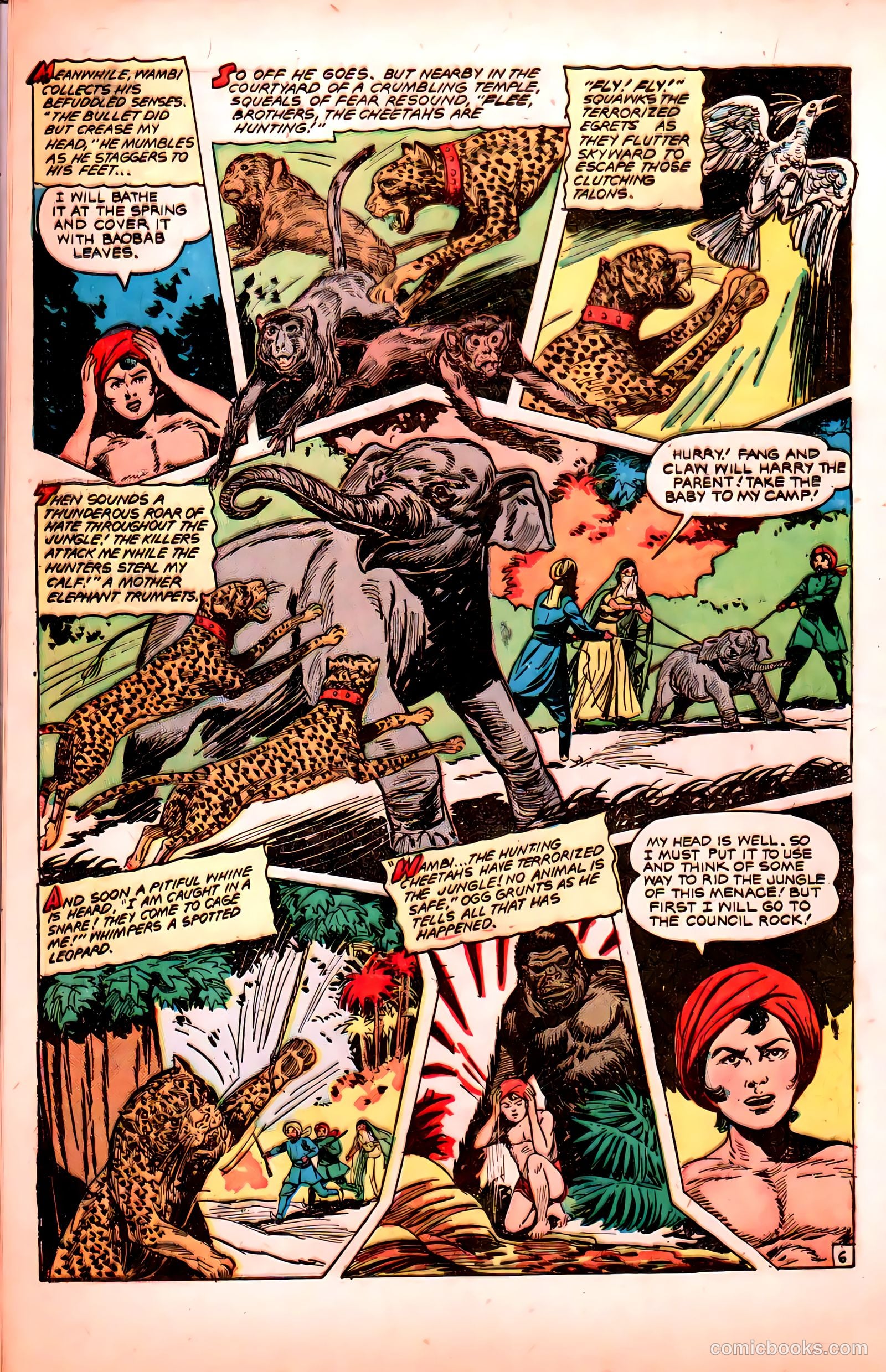 Wambi, Jungle Boy #6 — page 8 of 52