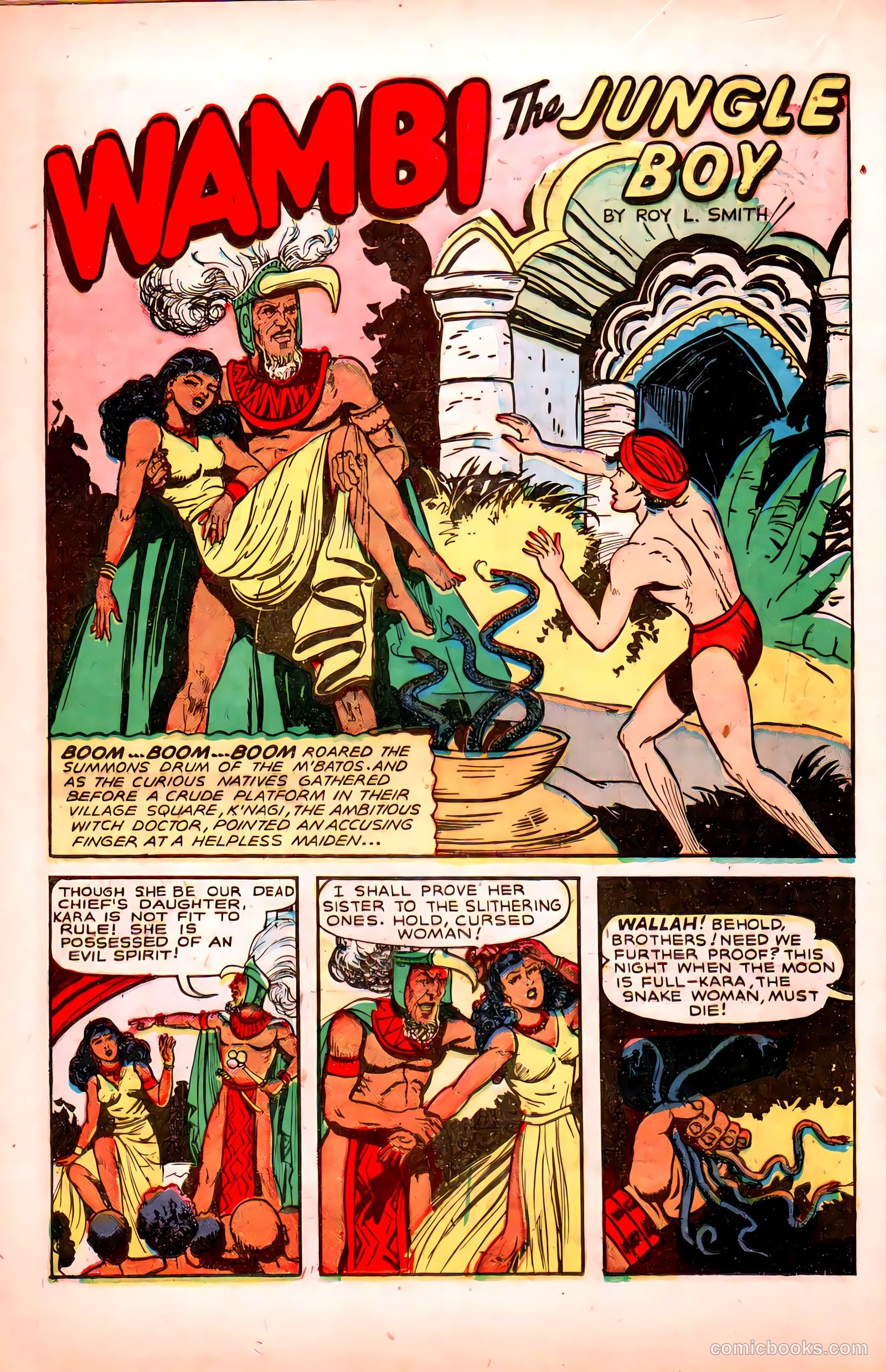 Wambi, Jungle Boy #6 — page 28 of 52