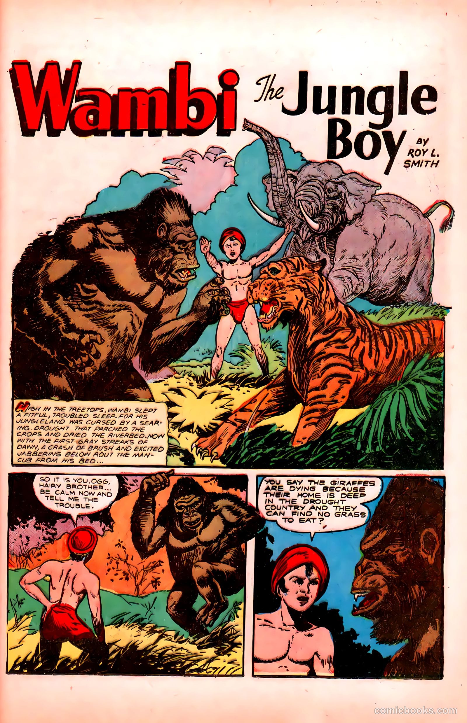 Wambi, Jungle Boy #6 — page 35 of 52
