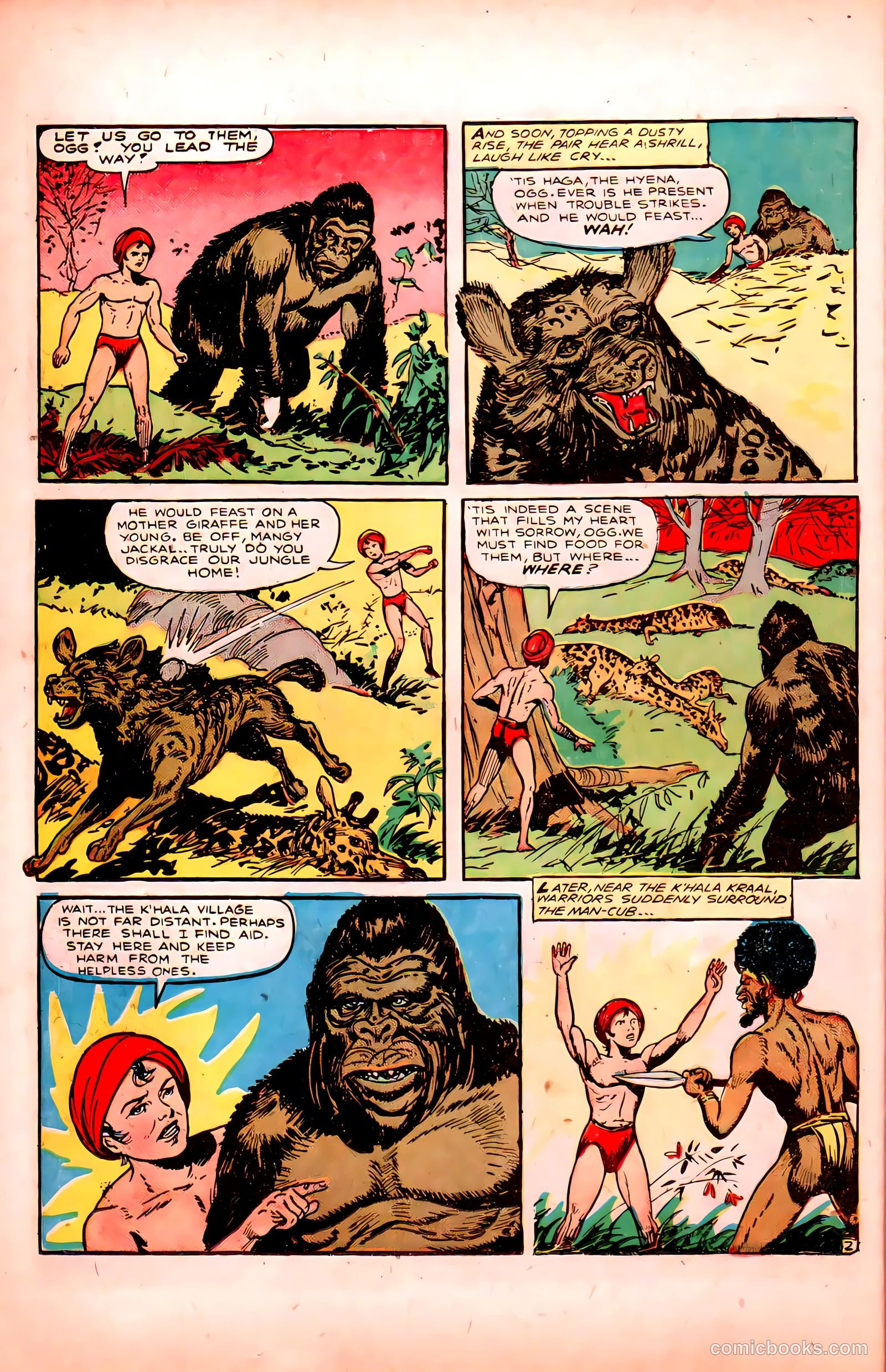 Wambi, Jungle Boy #6 — page 36 of 52