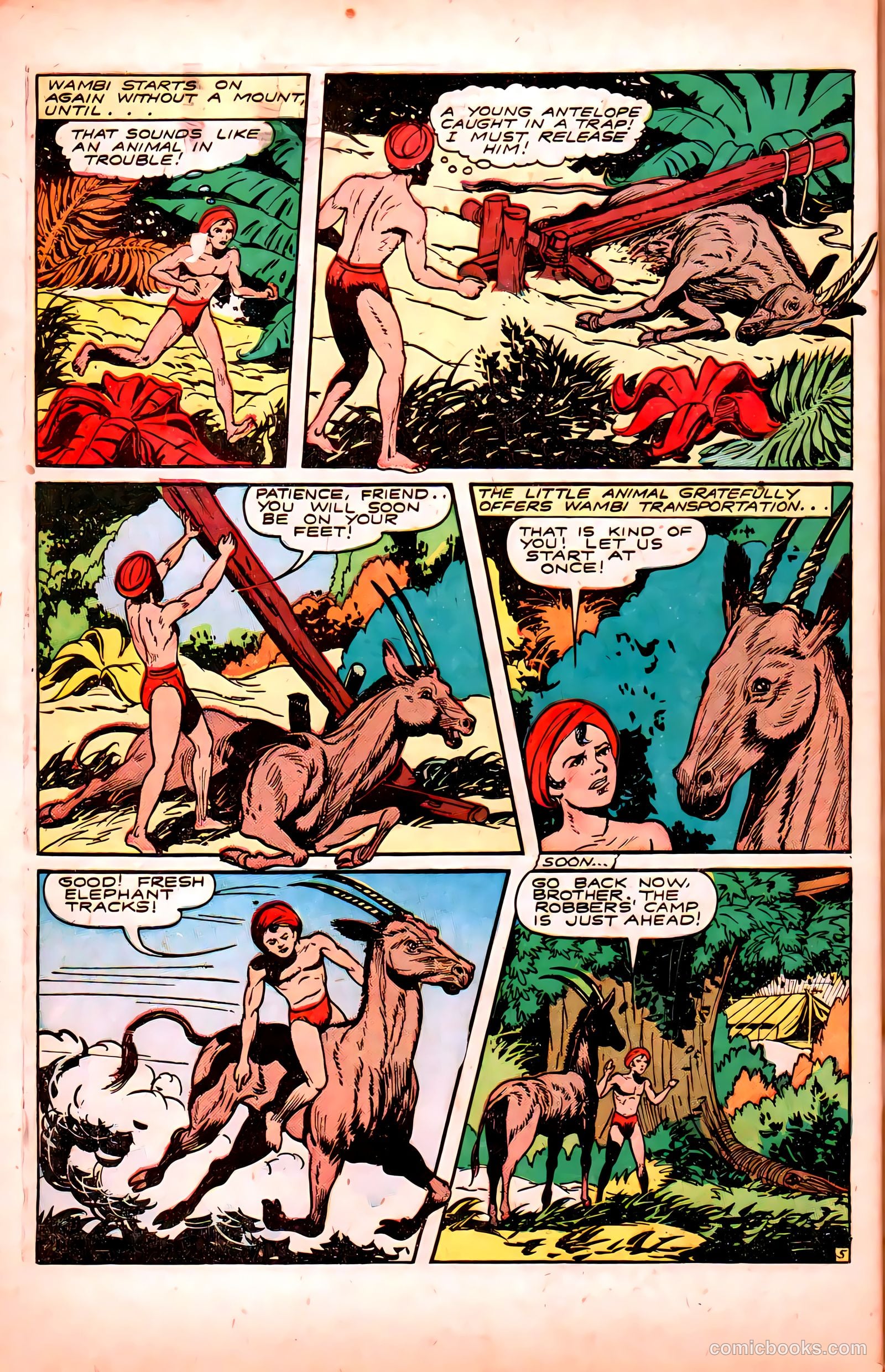 Wambi, Jungle Boy #6 — page 46 of 52