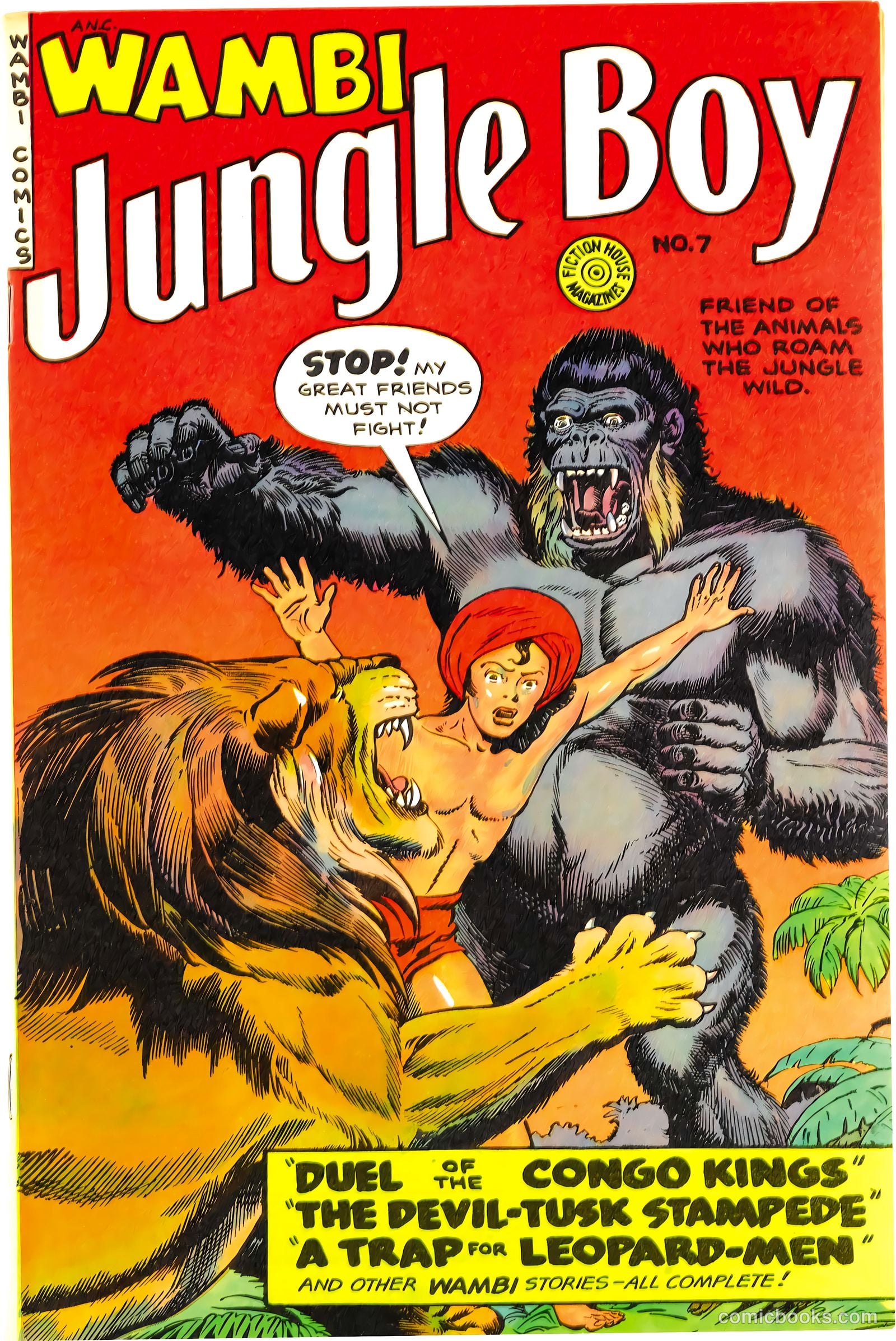 Wambi, Jungle Boy #7