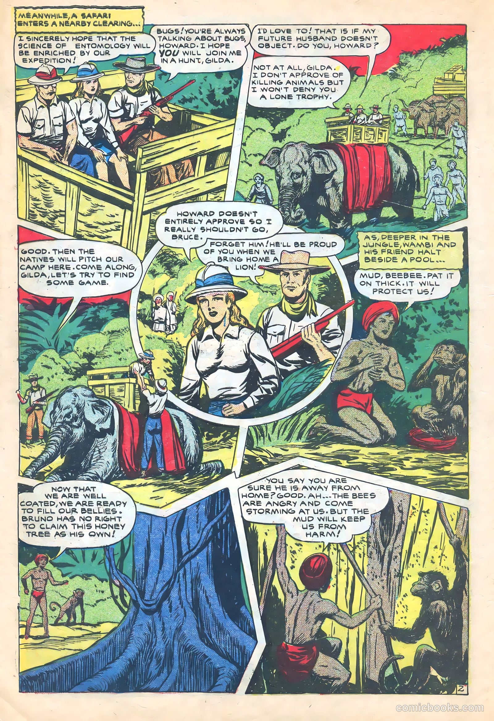 Wambi, Jungle Boy #7 (1950) — page 4 of 52