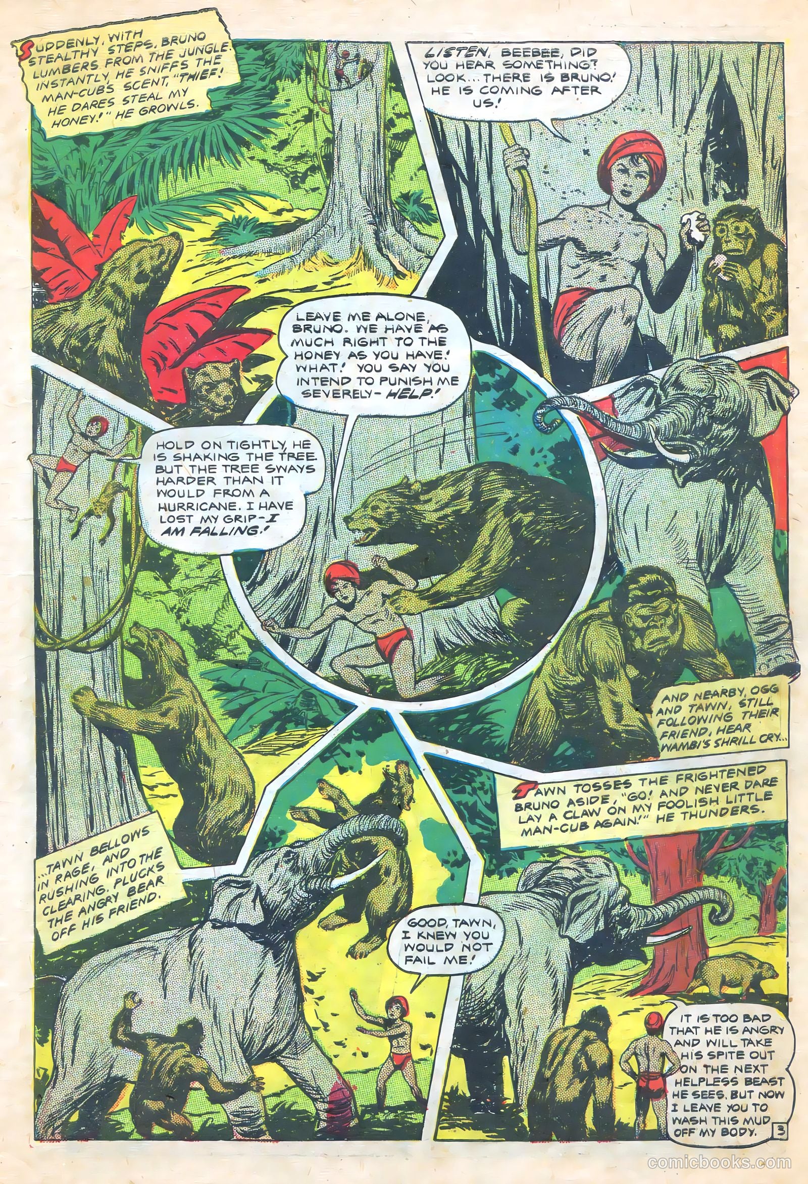 Wambi, Jungle Boy #7 (1950) — page 5 of 52
