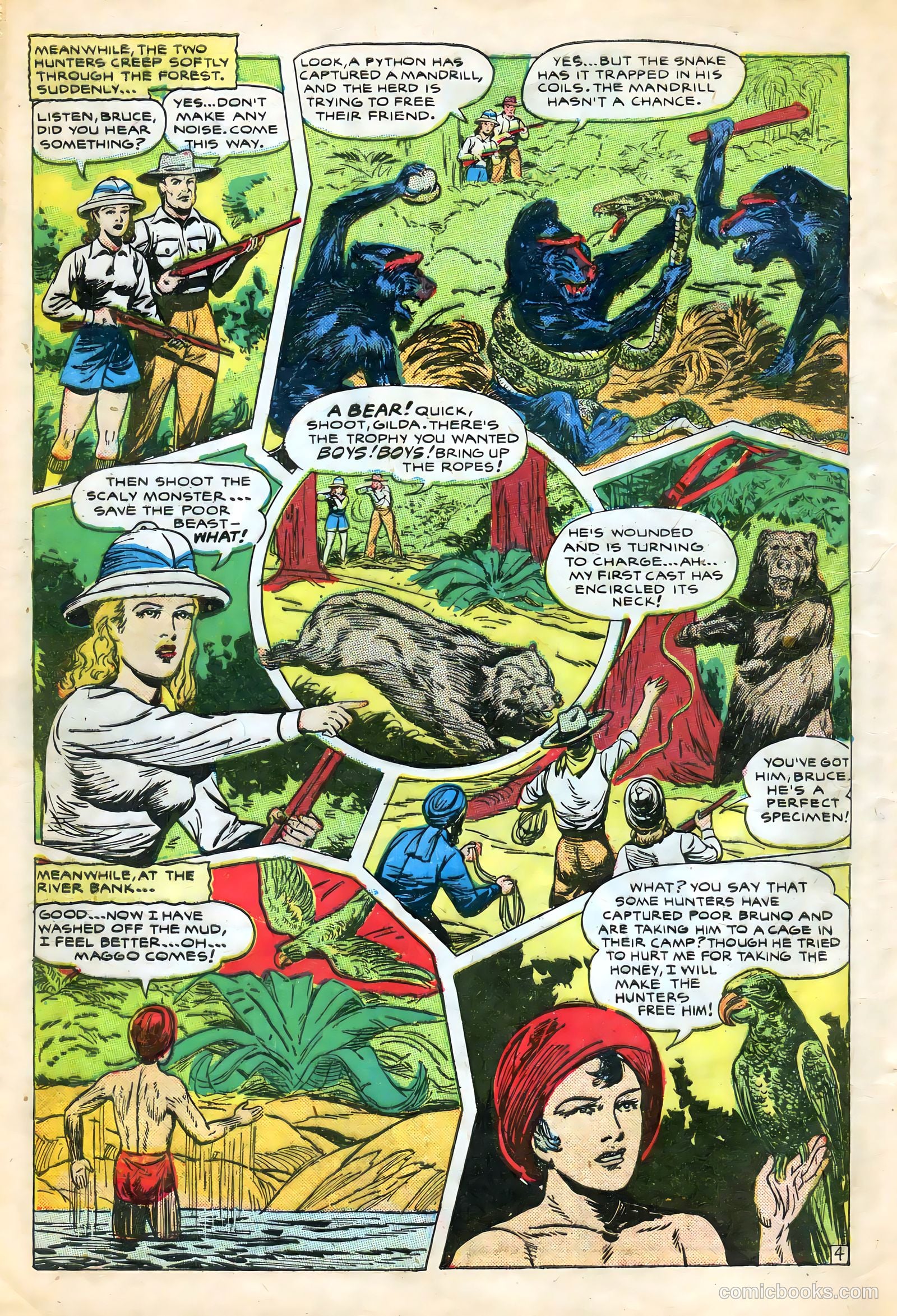 Wambi, Jungle Boy #7 (1950) — page 6 of 52