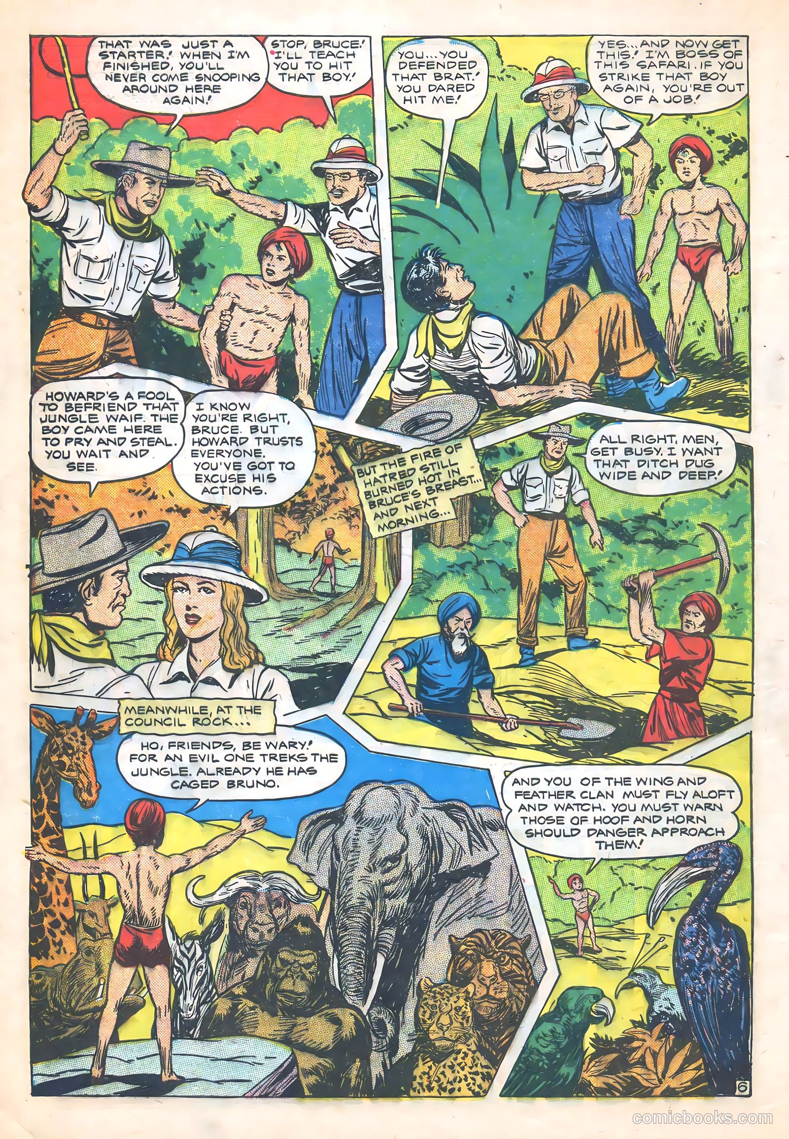 Wambi, Jungle Boy #7 (1950) — page 8 of 52