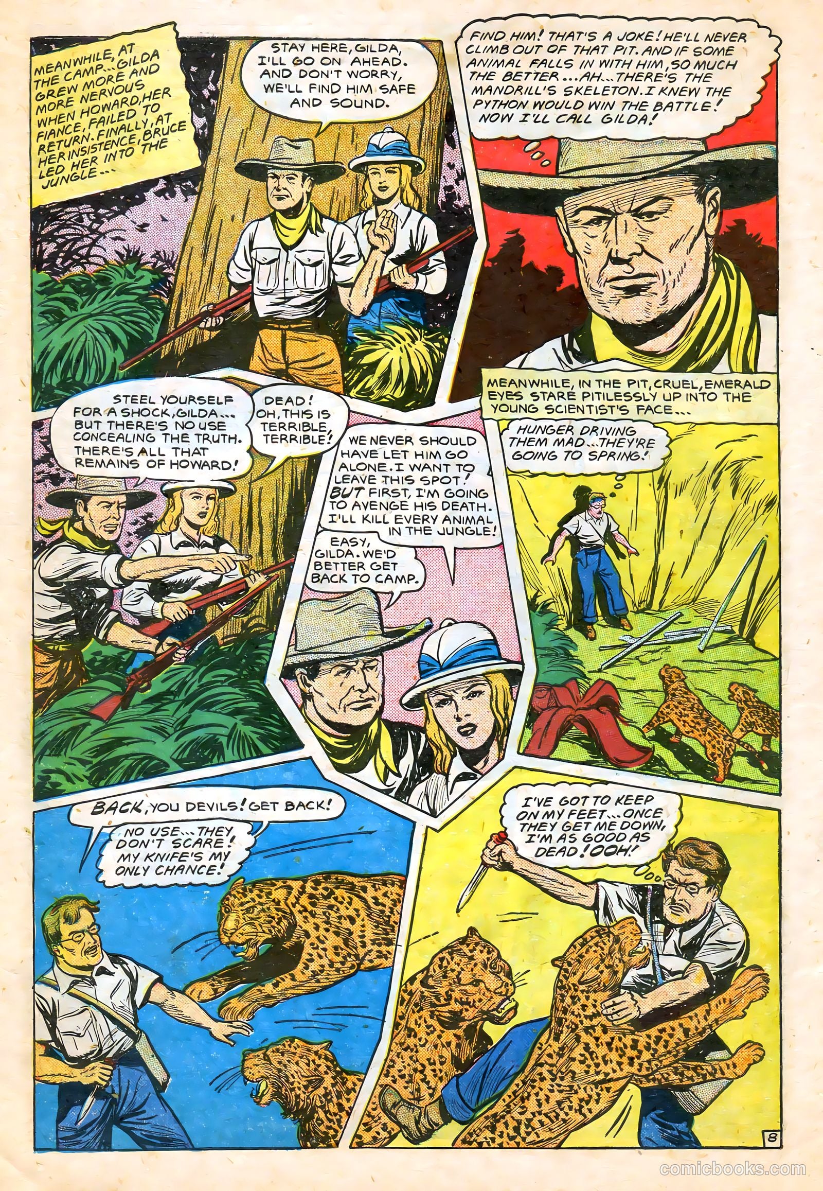 Wambi, Jungle Boy #7 (1950) — page 10 of 52