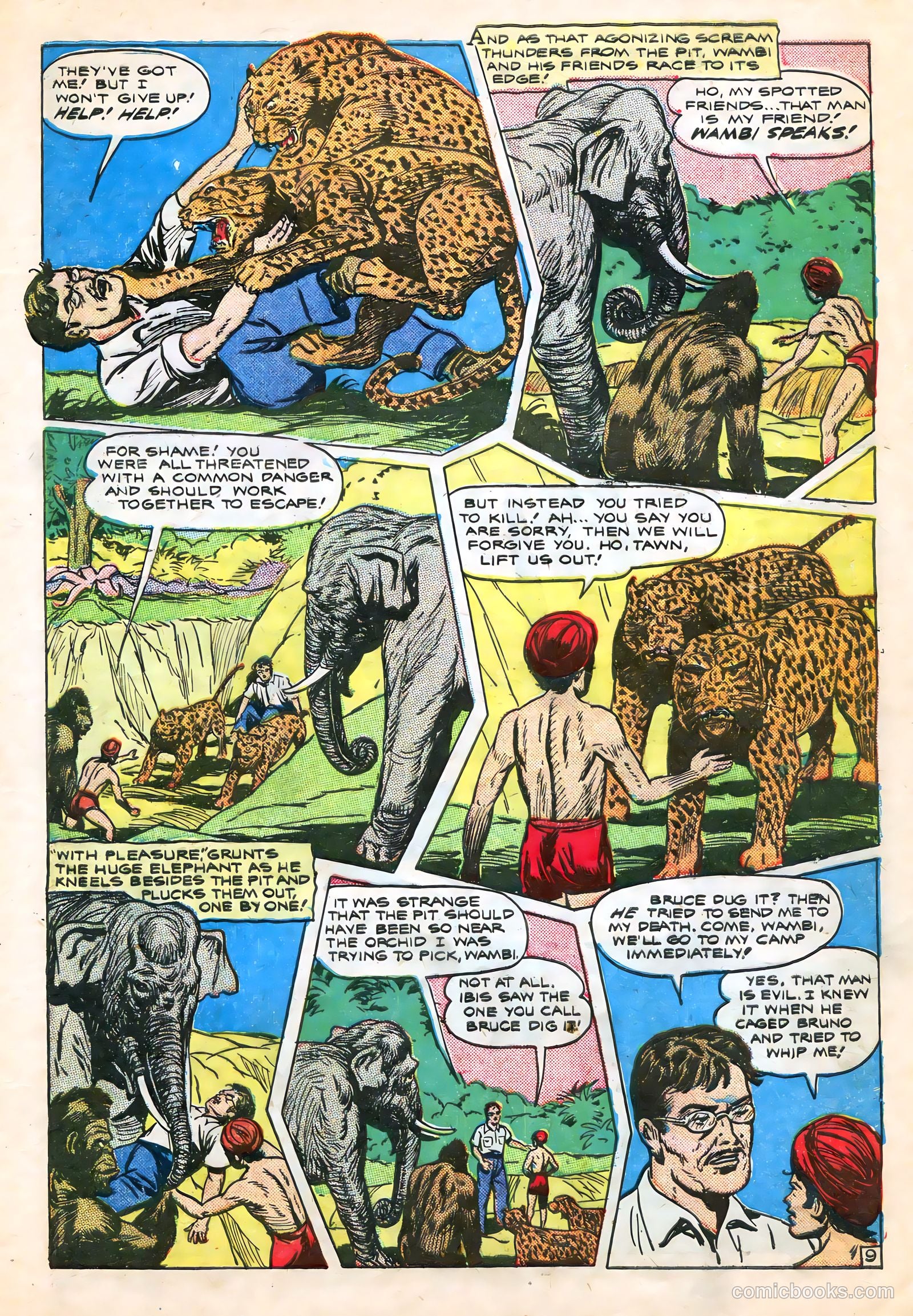 Wambi, Jungle Boy #7 (1950) — page 11 of 52