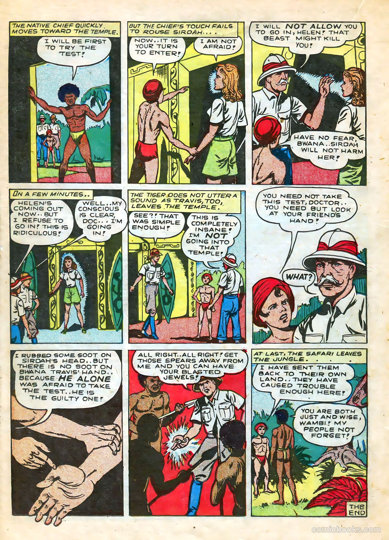 Wambi, Jungle Boy #7 (1950) — page 26 of 52