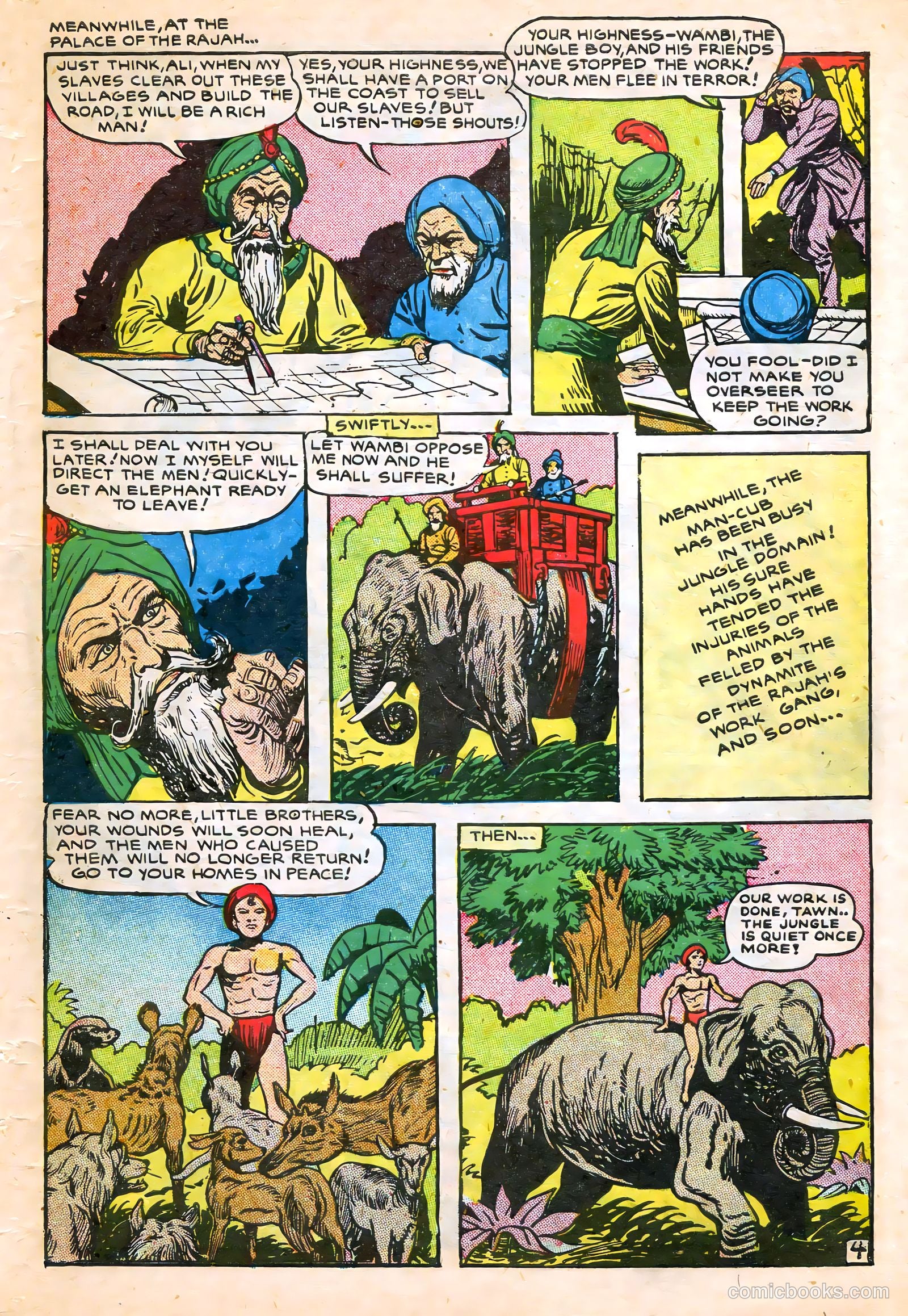 Wambi, Jungle Boy #7 (1950) — page 43 of 52