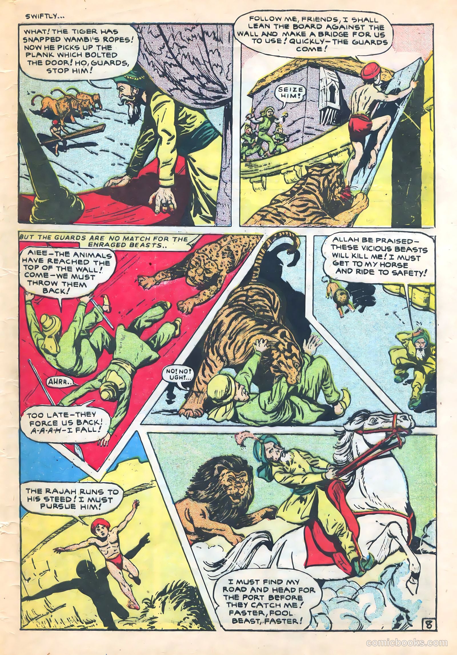 Wambi, Jungle Boy #7 (1950) — page 47 of 52
