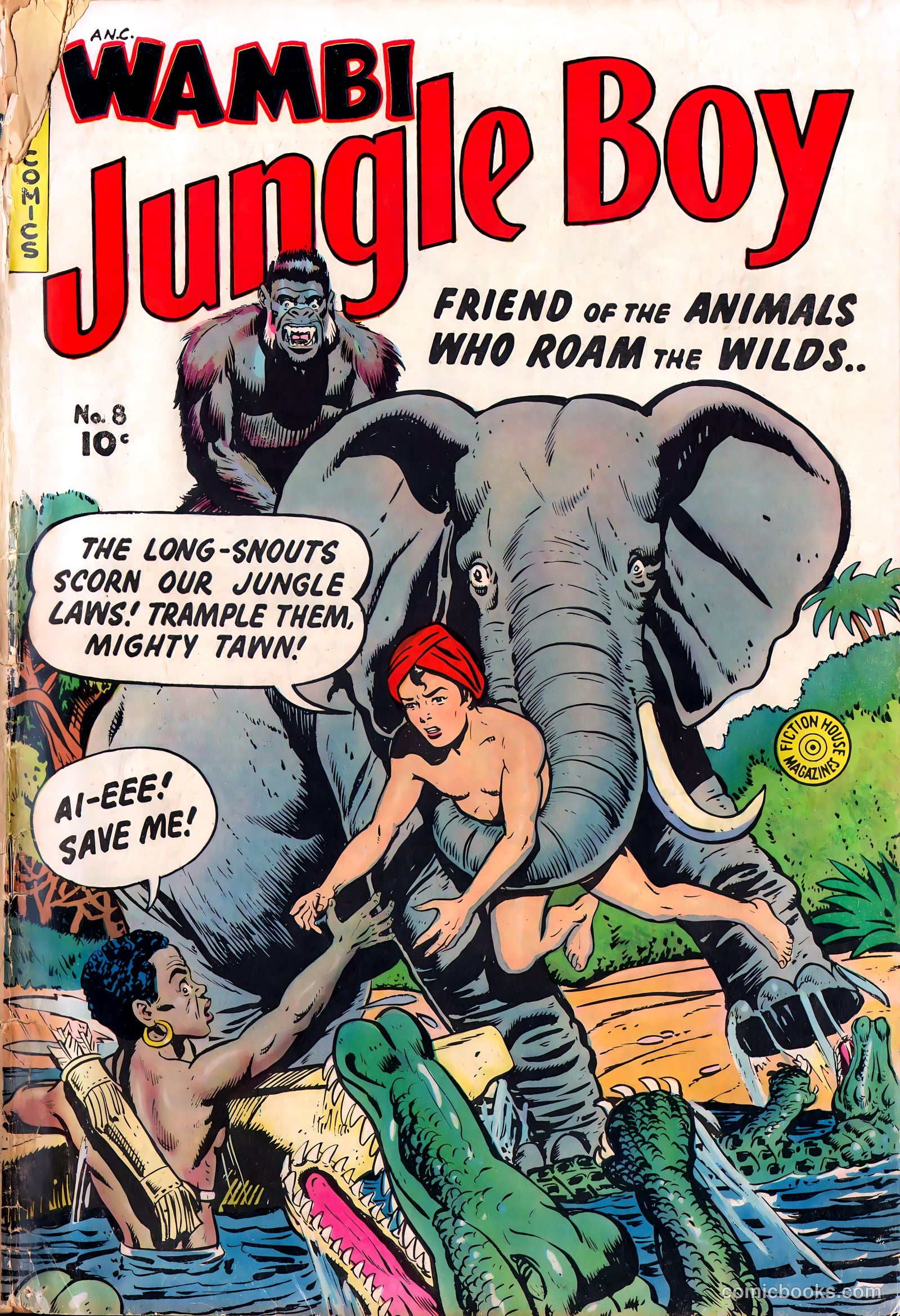 Wambi, Jungle Boy #8