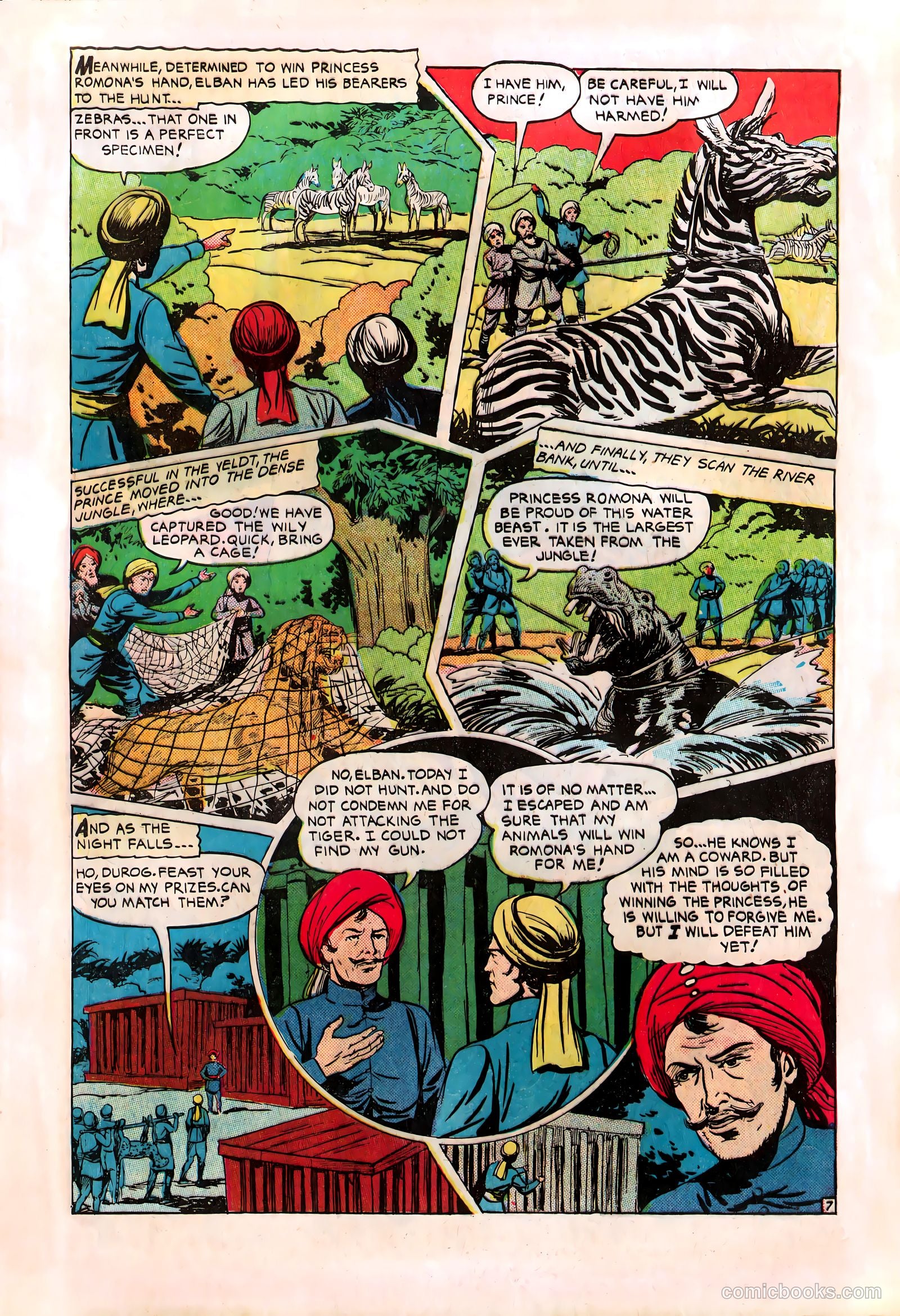 Wambi, Jungle Boy #8 (1950) — page 9 of 36