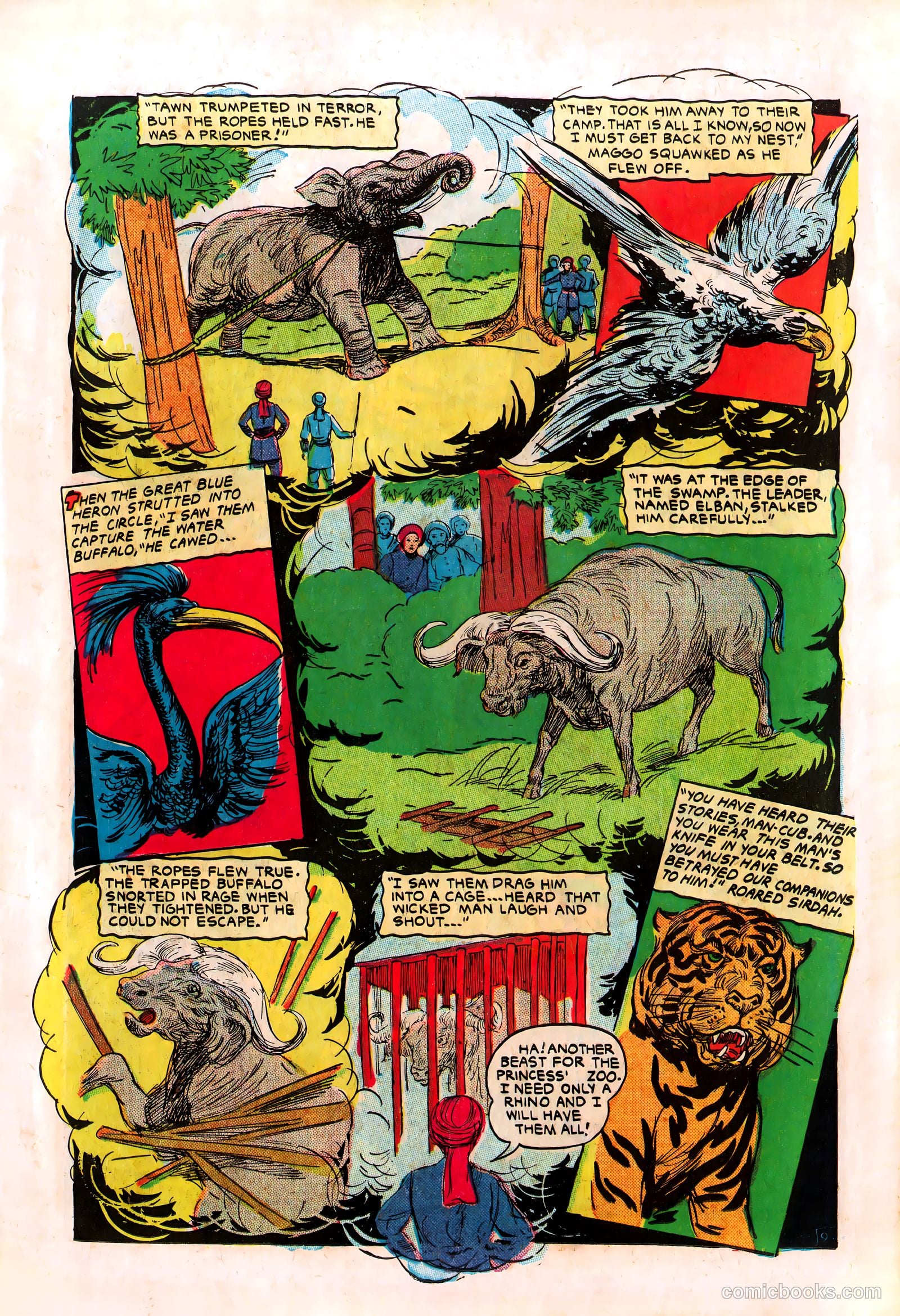Wambi, Jungle Boy #8 (1950) — page 11 of 36