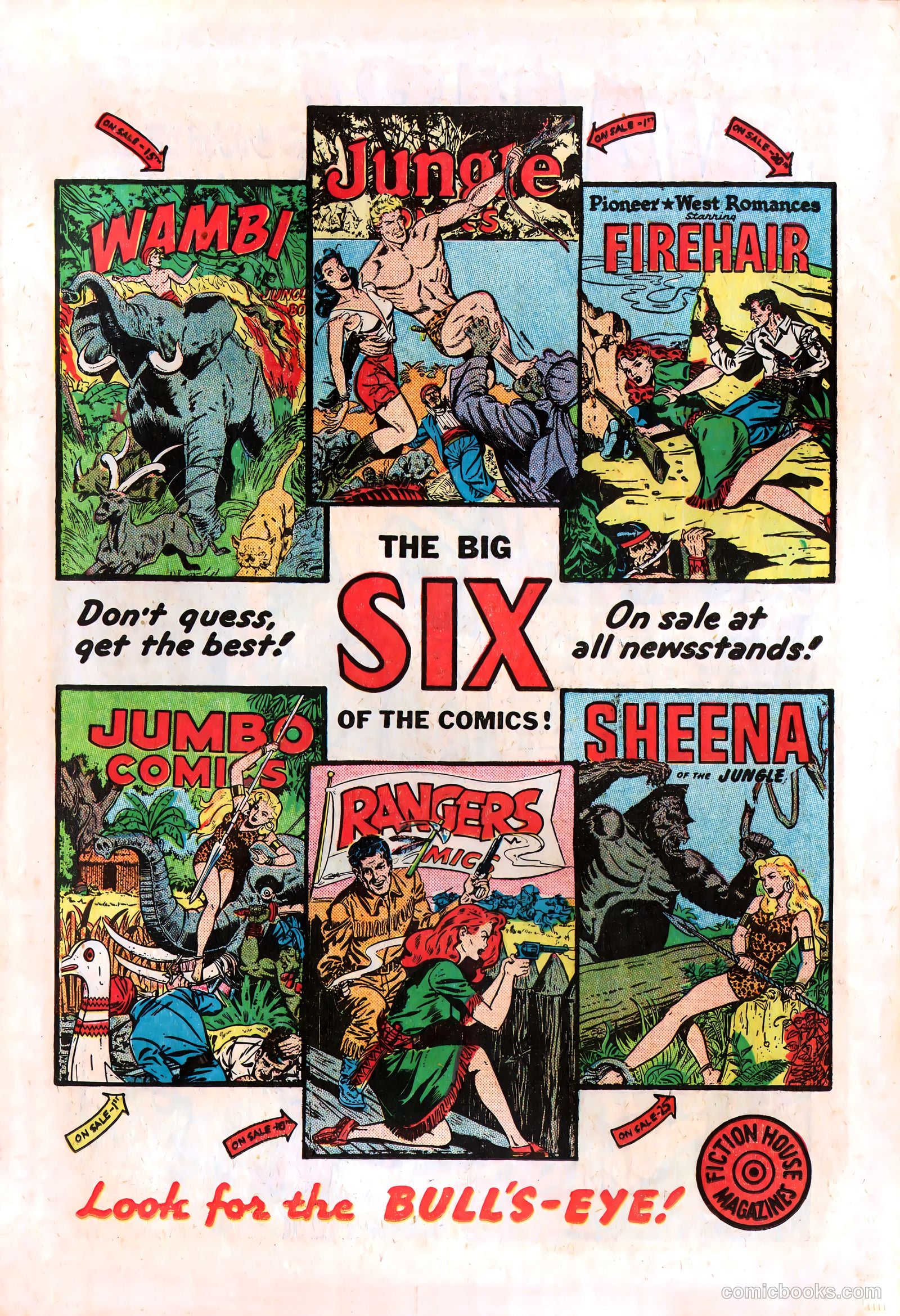 Wambi, Jungle Boy #8 (1950) — page 23 of 36