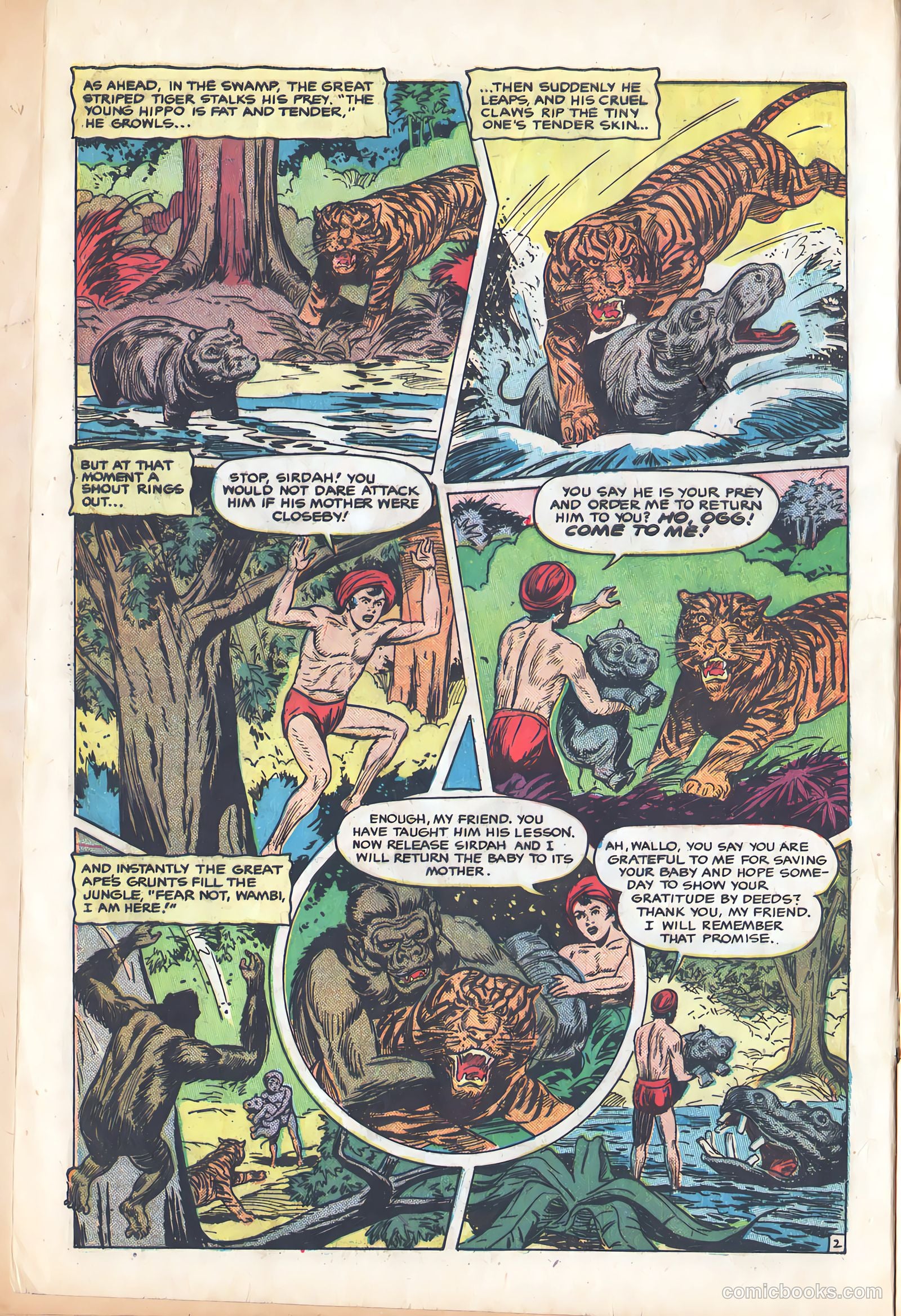 Wambi, Jungle Boy #9 — page 4 of 36
