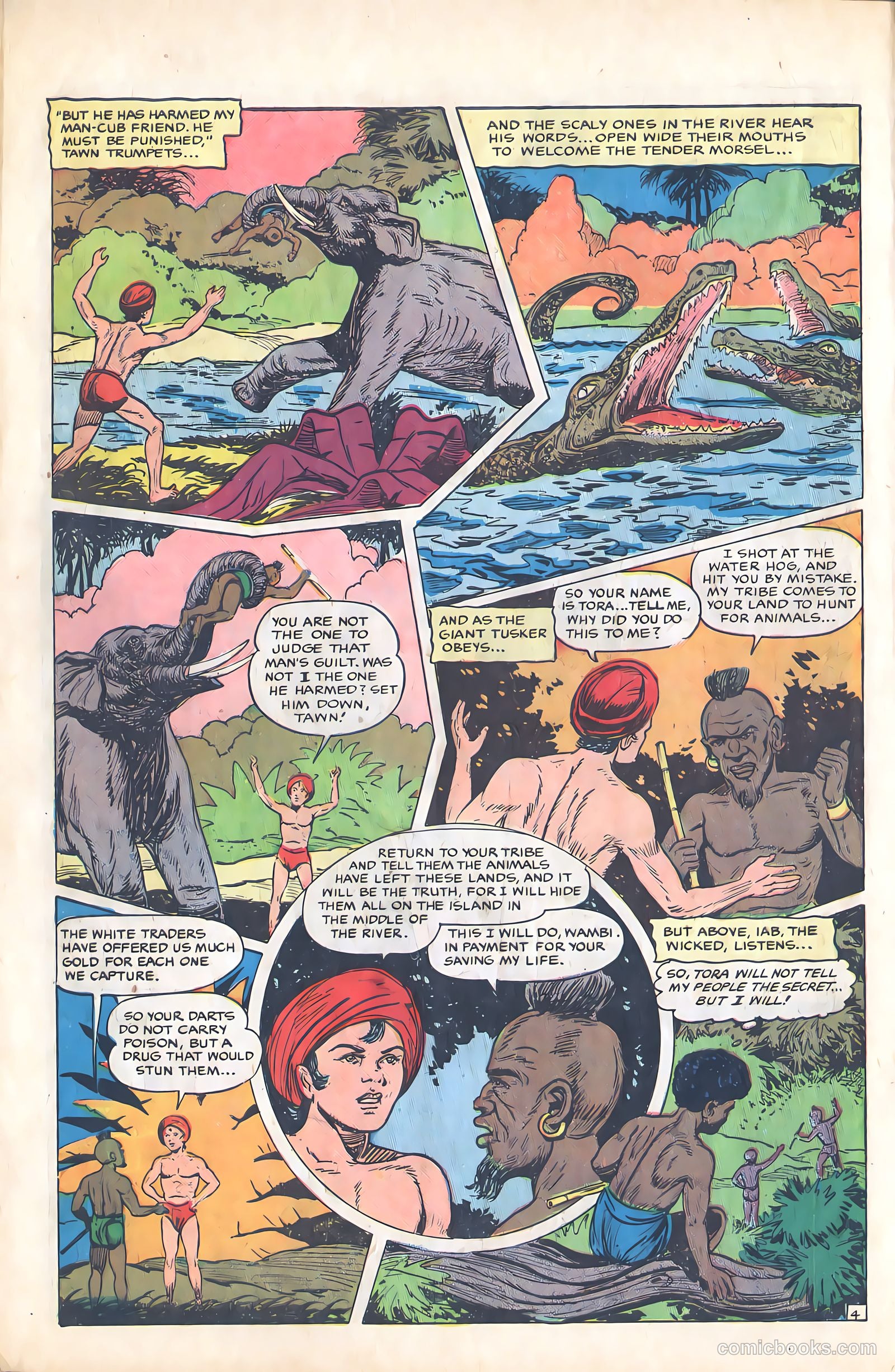 Wambi, Jungle Boy #9 — page 6 of 36