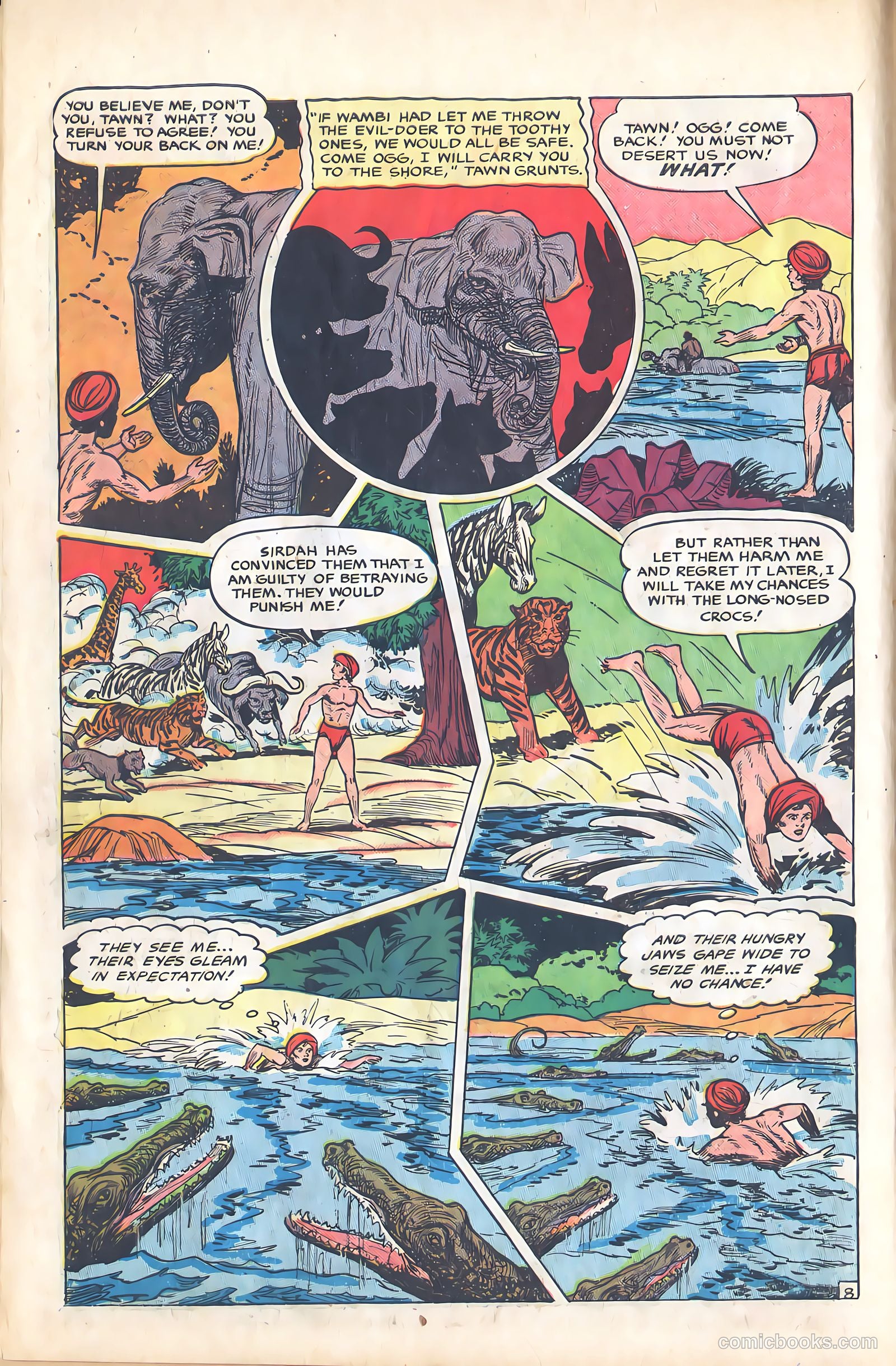 Wambi, Jungle Boy #9 — page 10 of 36