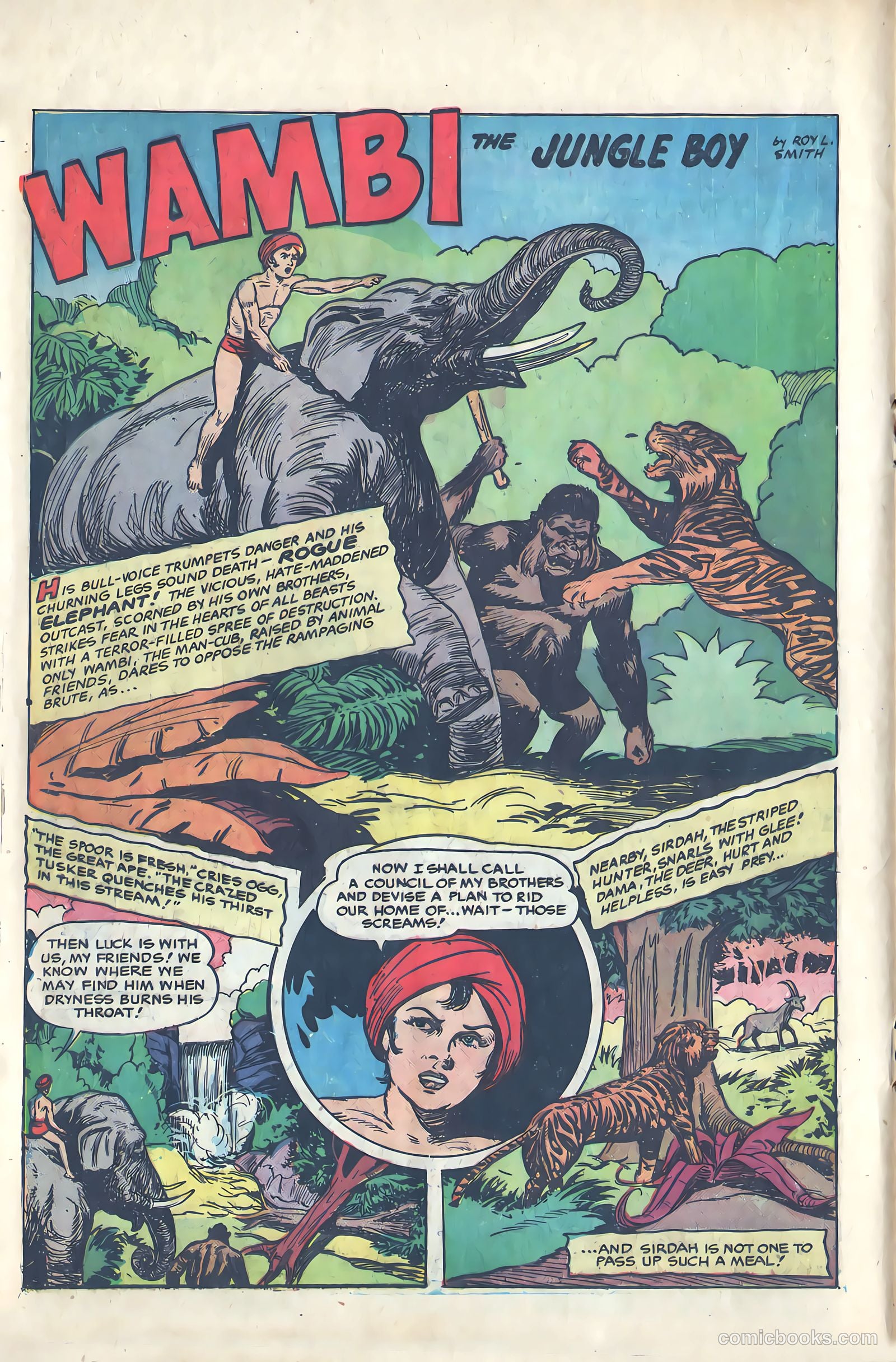 Wambi, Jungle Boy #9 — page 16 of 36