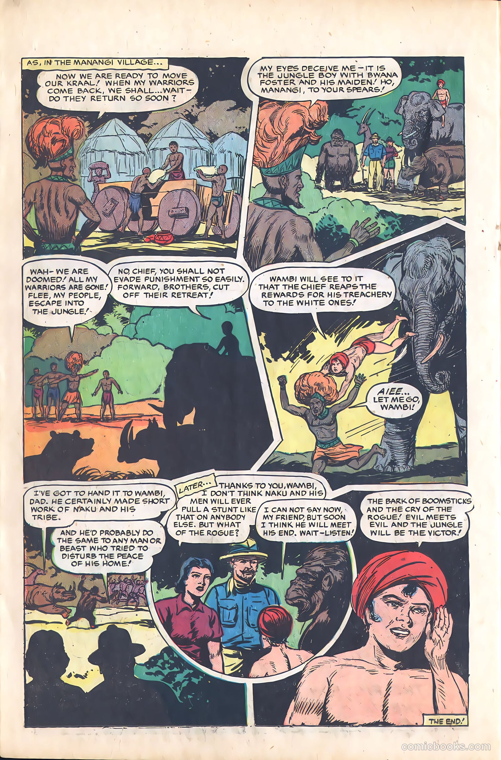 Wambi, Jungle Boy #9 — page 22 of 36