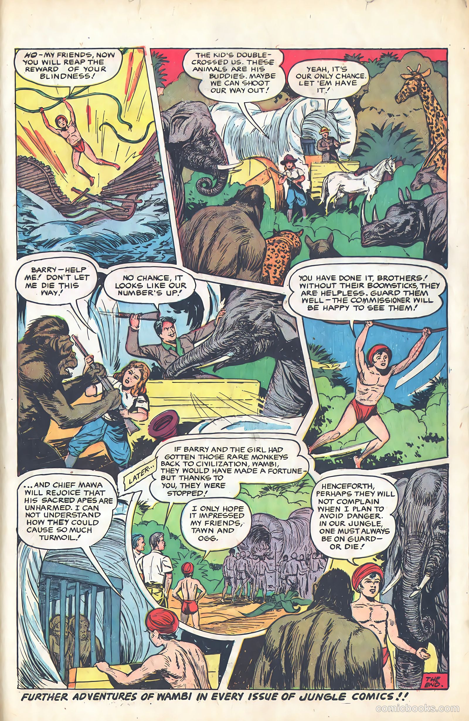 Wambi, Jungle Boy #9 — page 33 of 36