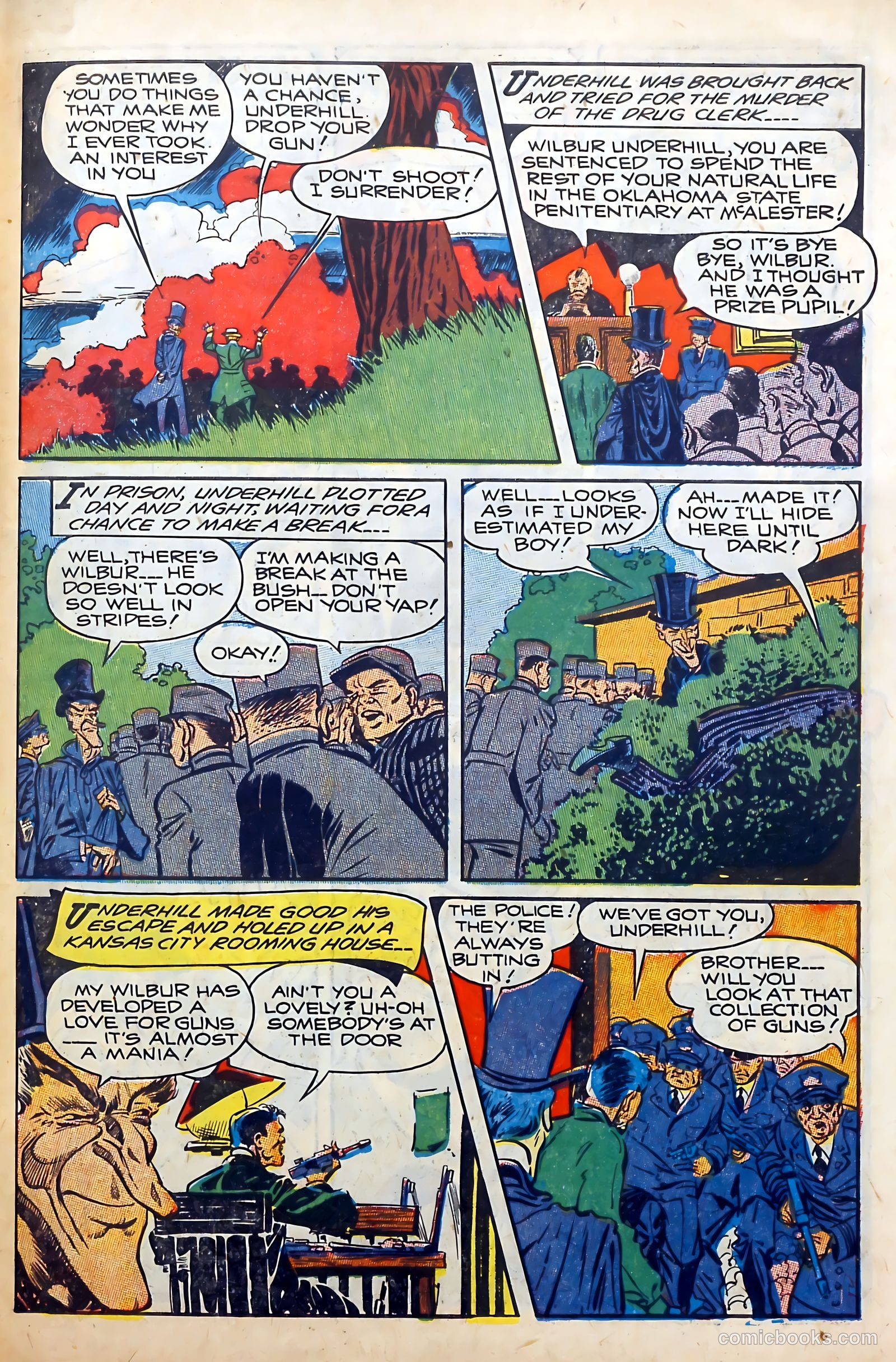 Wanted Comics #11 (1948) — page 45 of 52