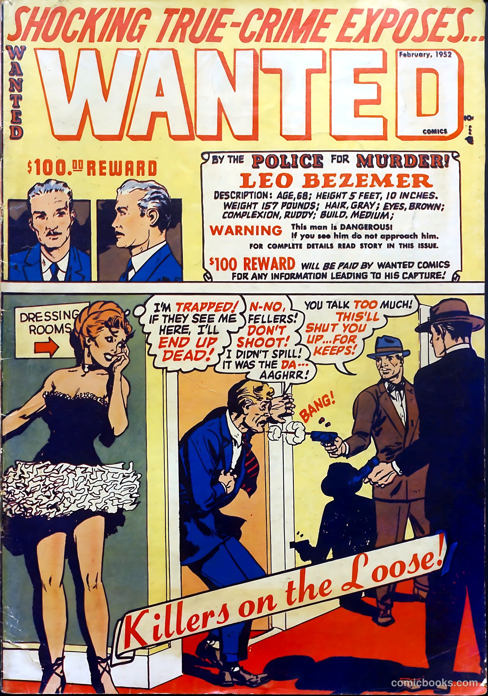 Wanted Comics #45