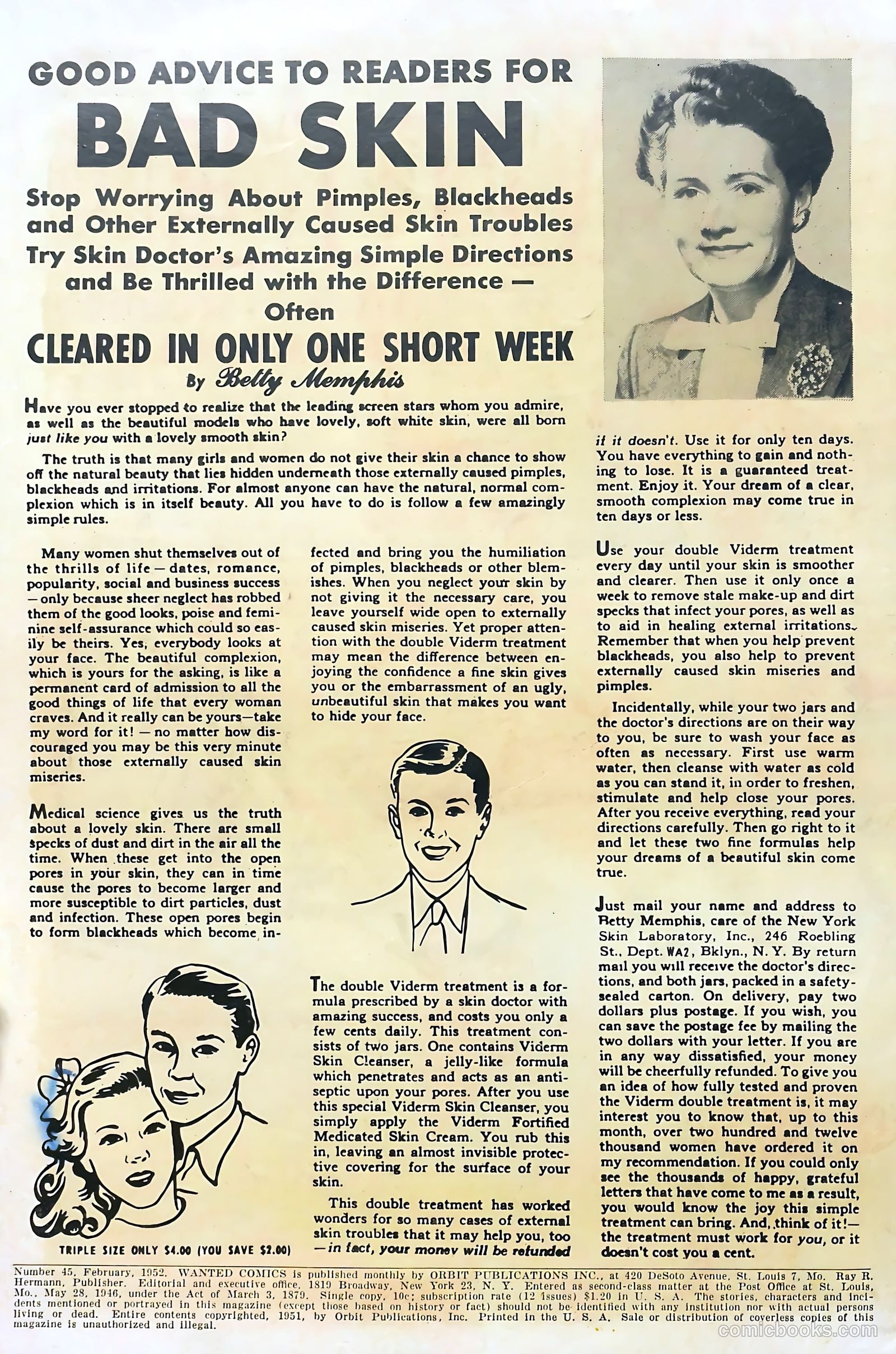 Wanted Comics #45 (1952) — page 2 of 34
