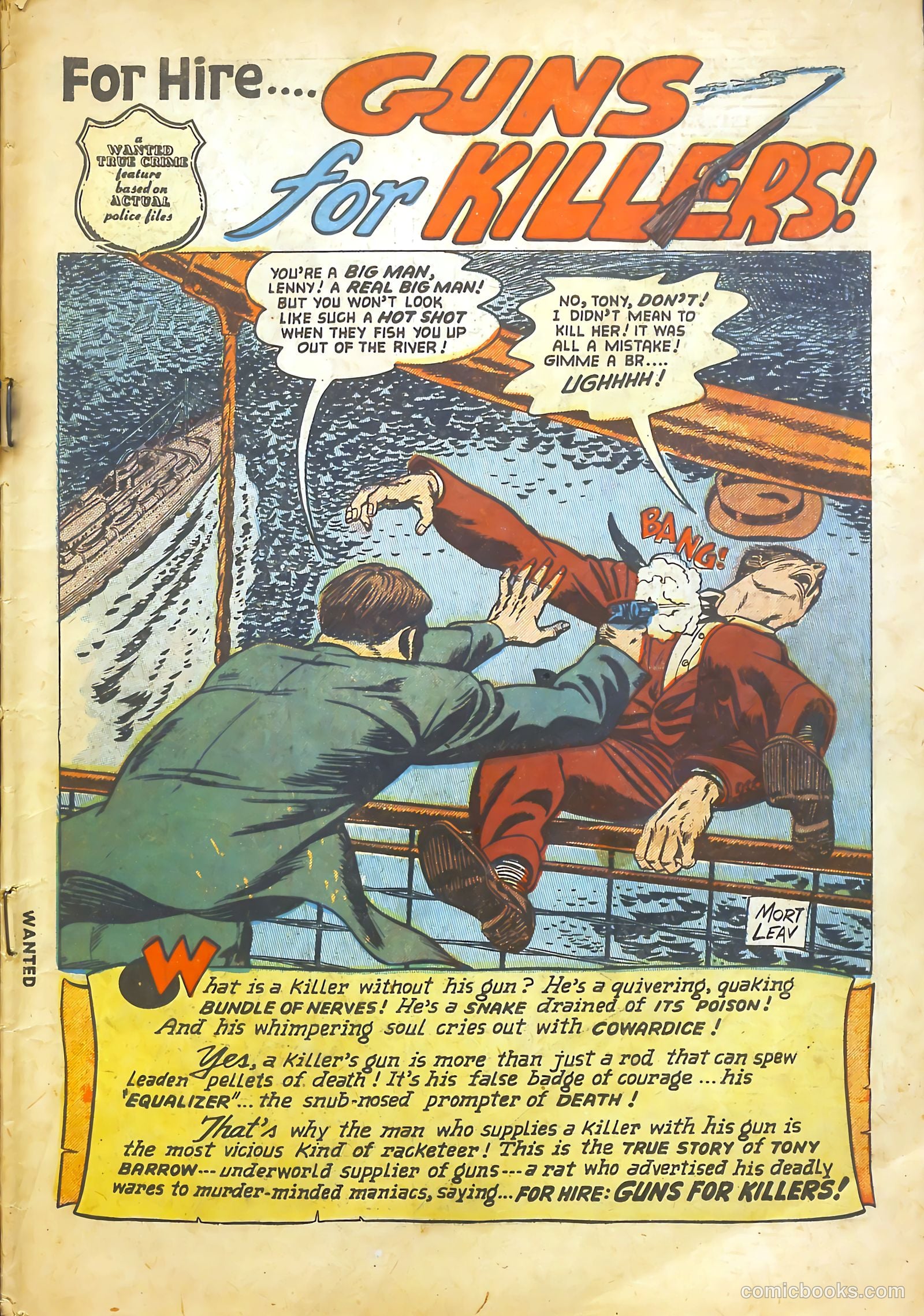 Wanted Comics #53 (1953) — page 3 of 34