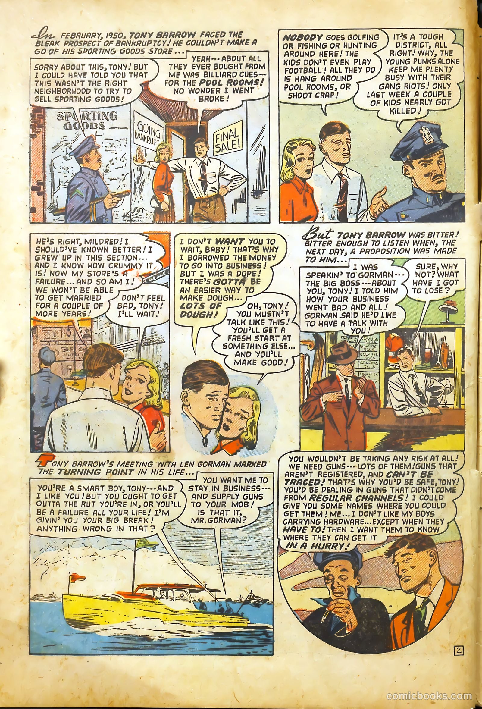 Wanted Comics #53 (1953) — page 4 of 34