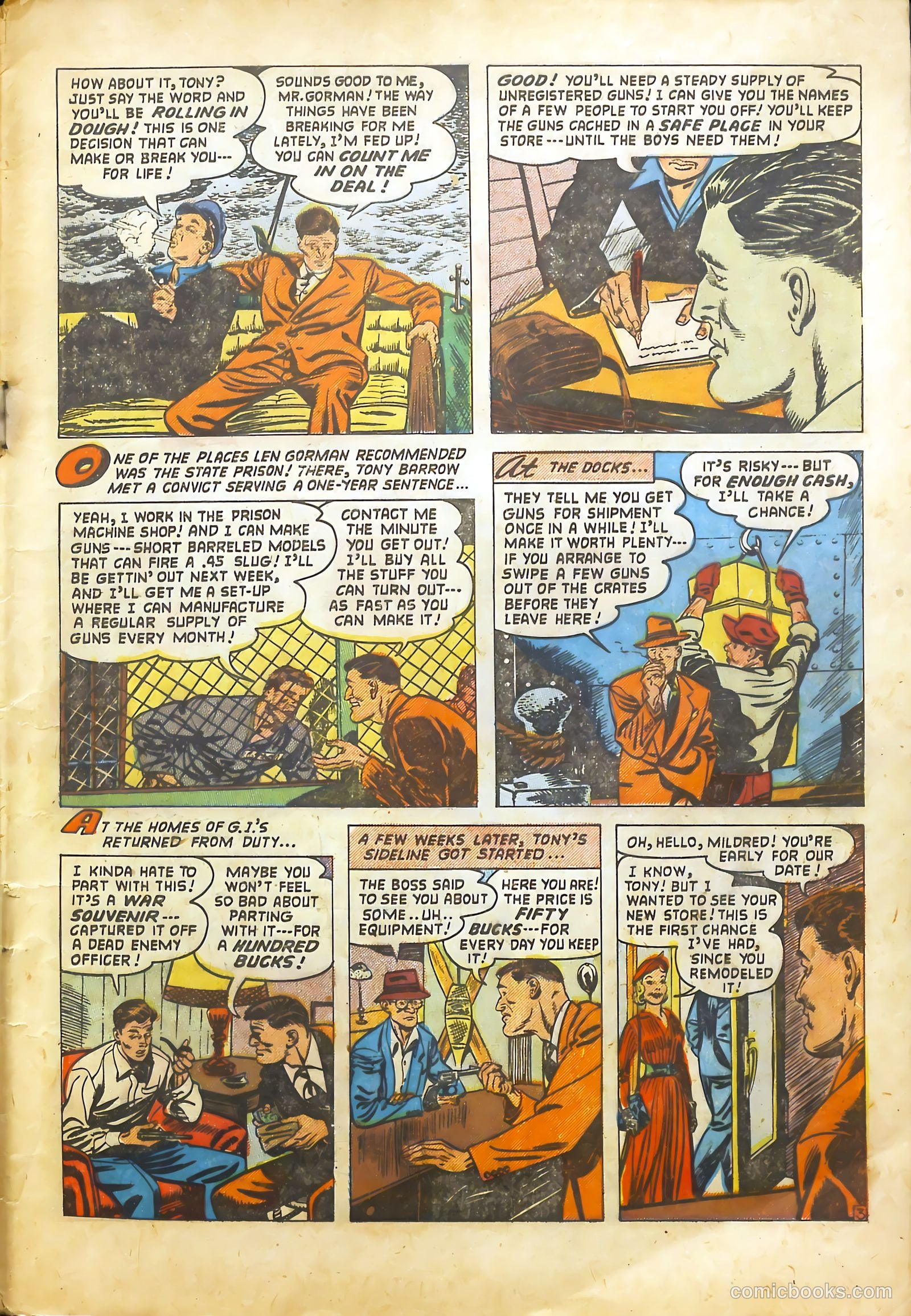 Wanted Comics #53 (1953) — page 5 of 34