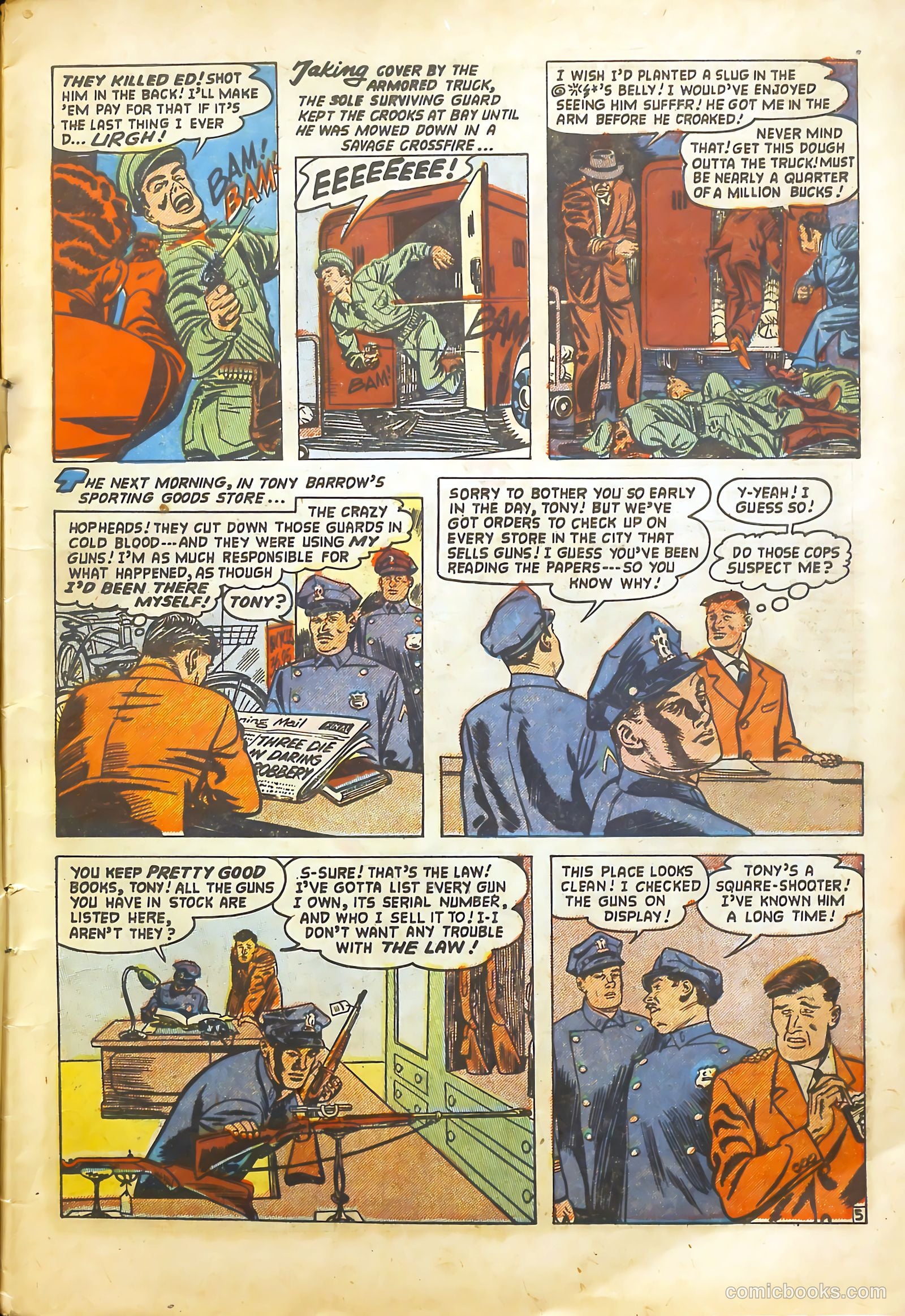 Wanted Comics #53 (1953) — page 7 of 34