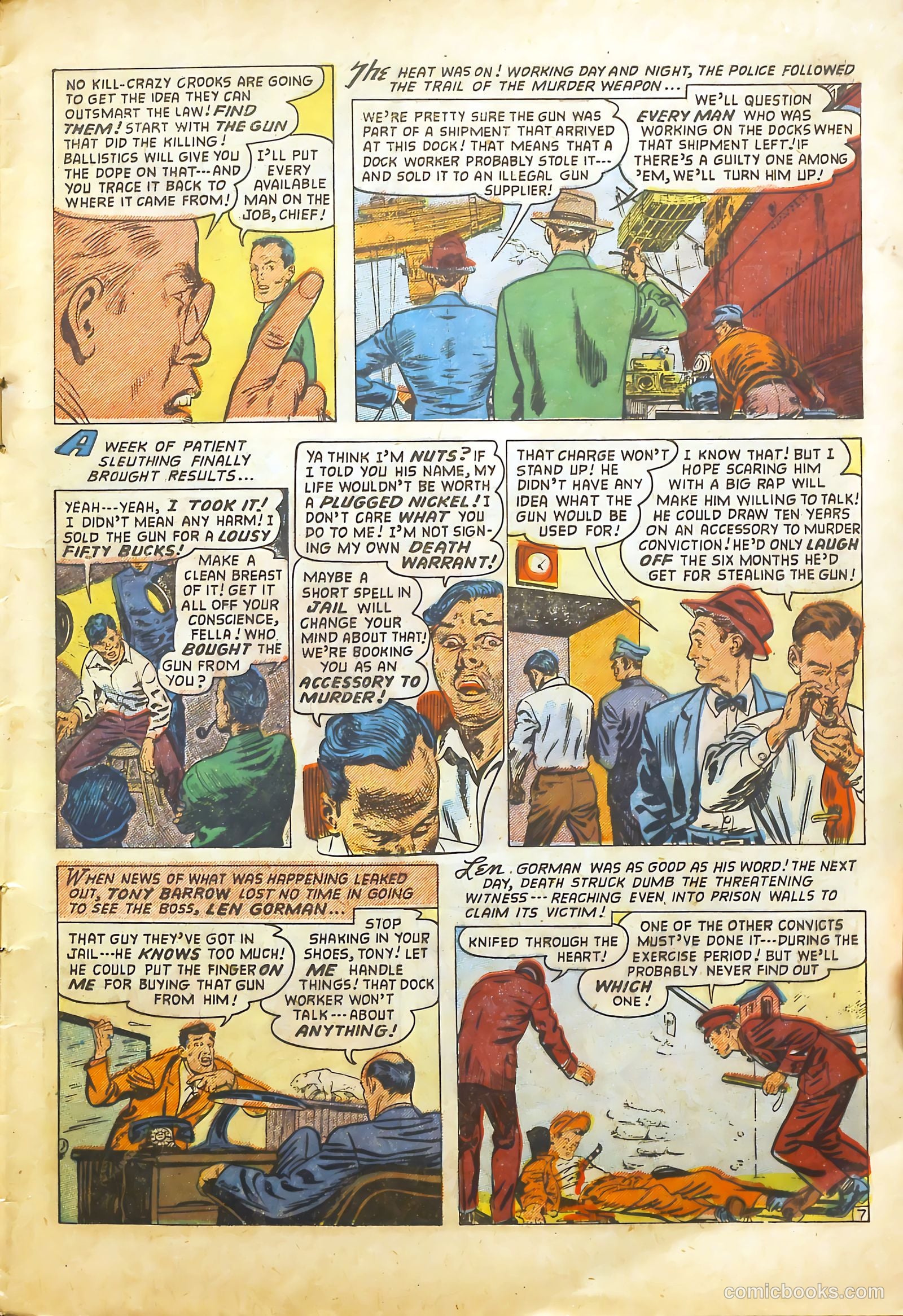 Wanted Comics #53 (1953) — page 9 of 34