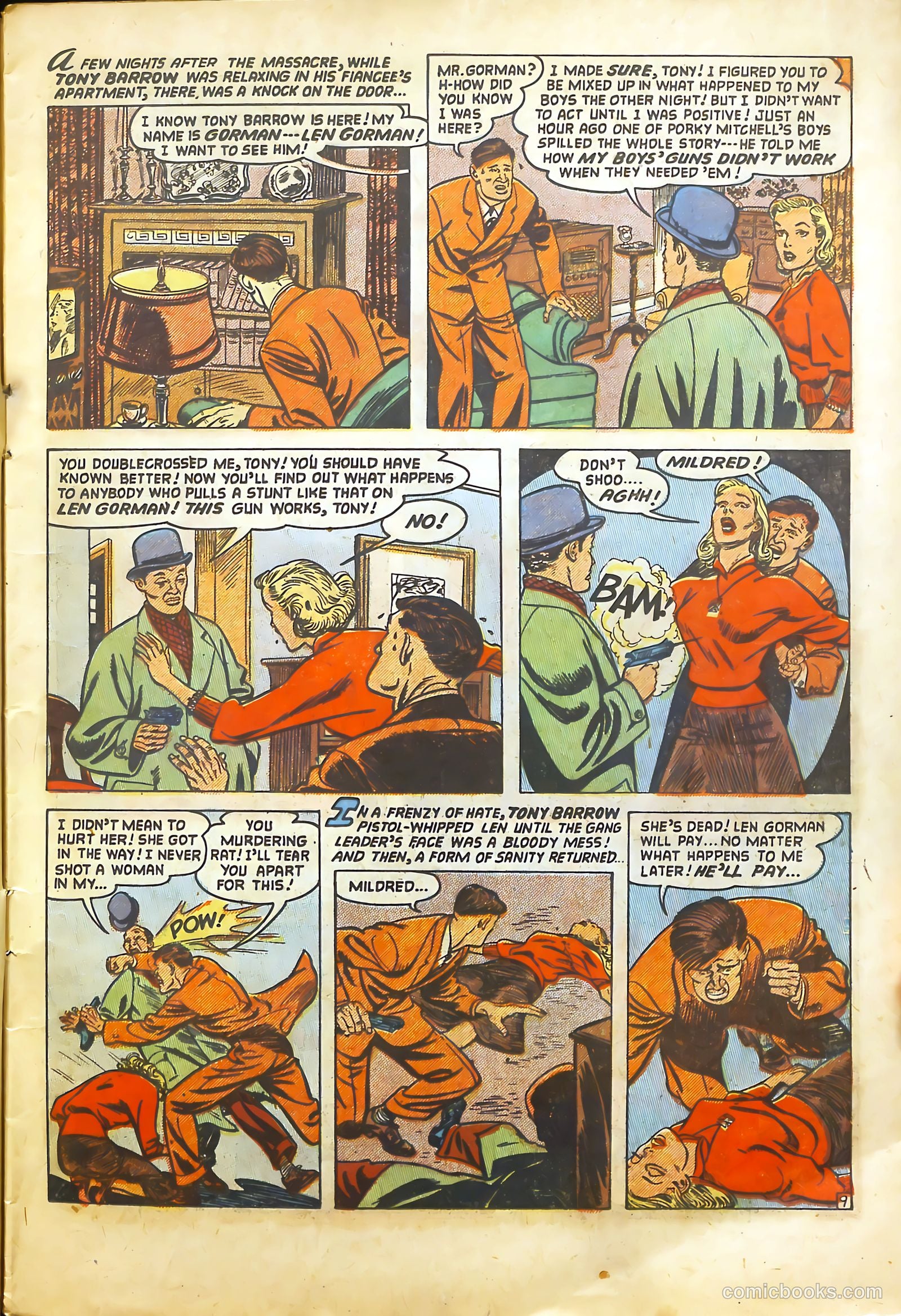 Wanted Comics #53 (1953) — page 11 of 34