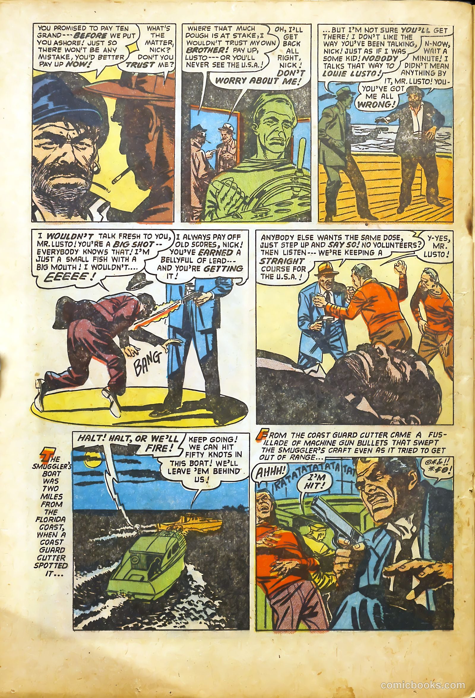 Wanted Comics #53 (1953) — page 20 of 34
