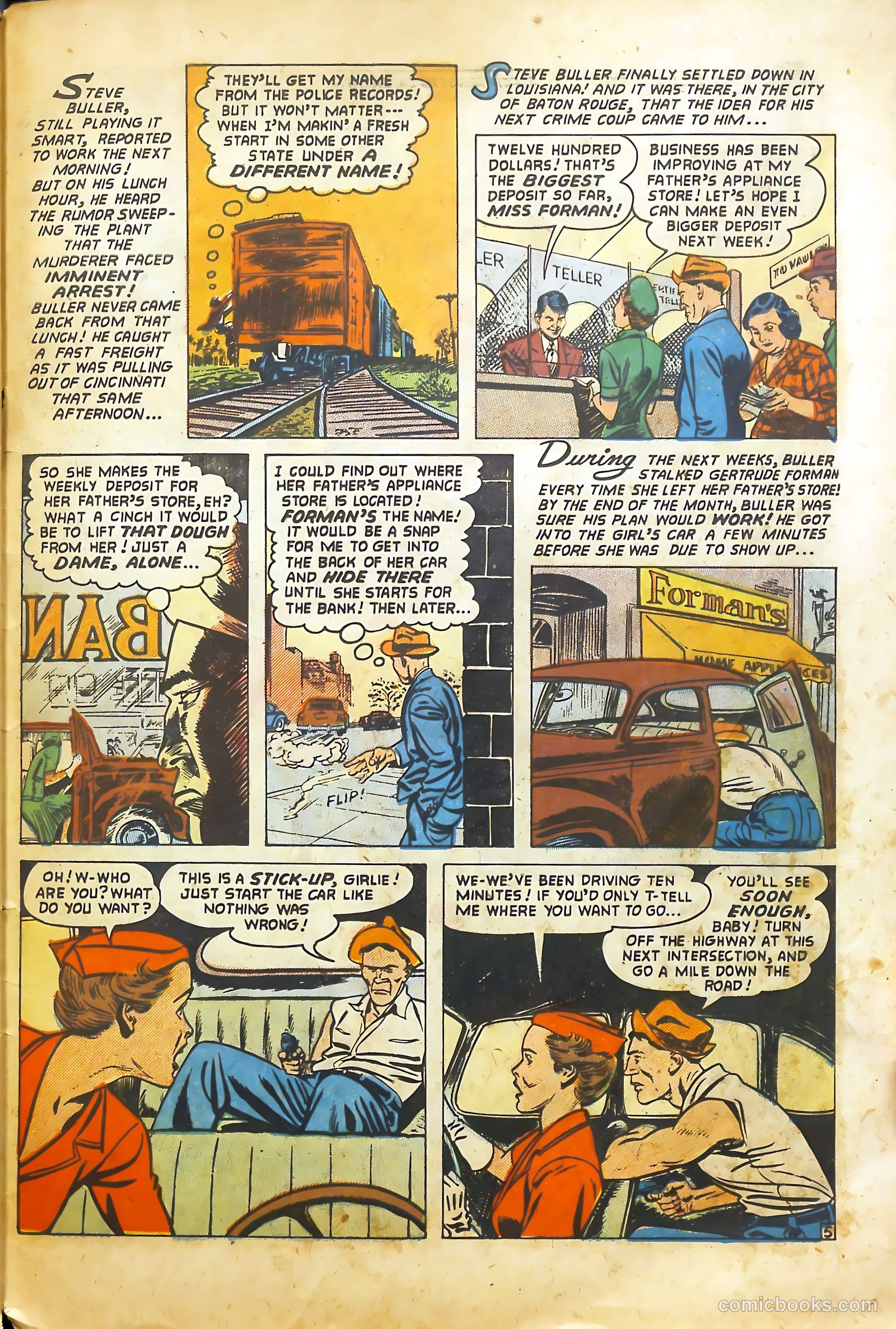 Wanted Comics #53 (1953) — page 31 of 34