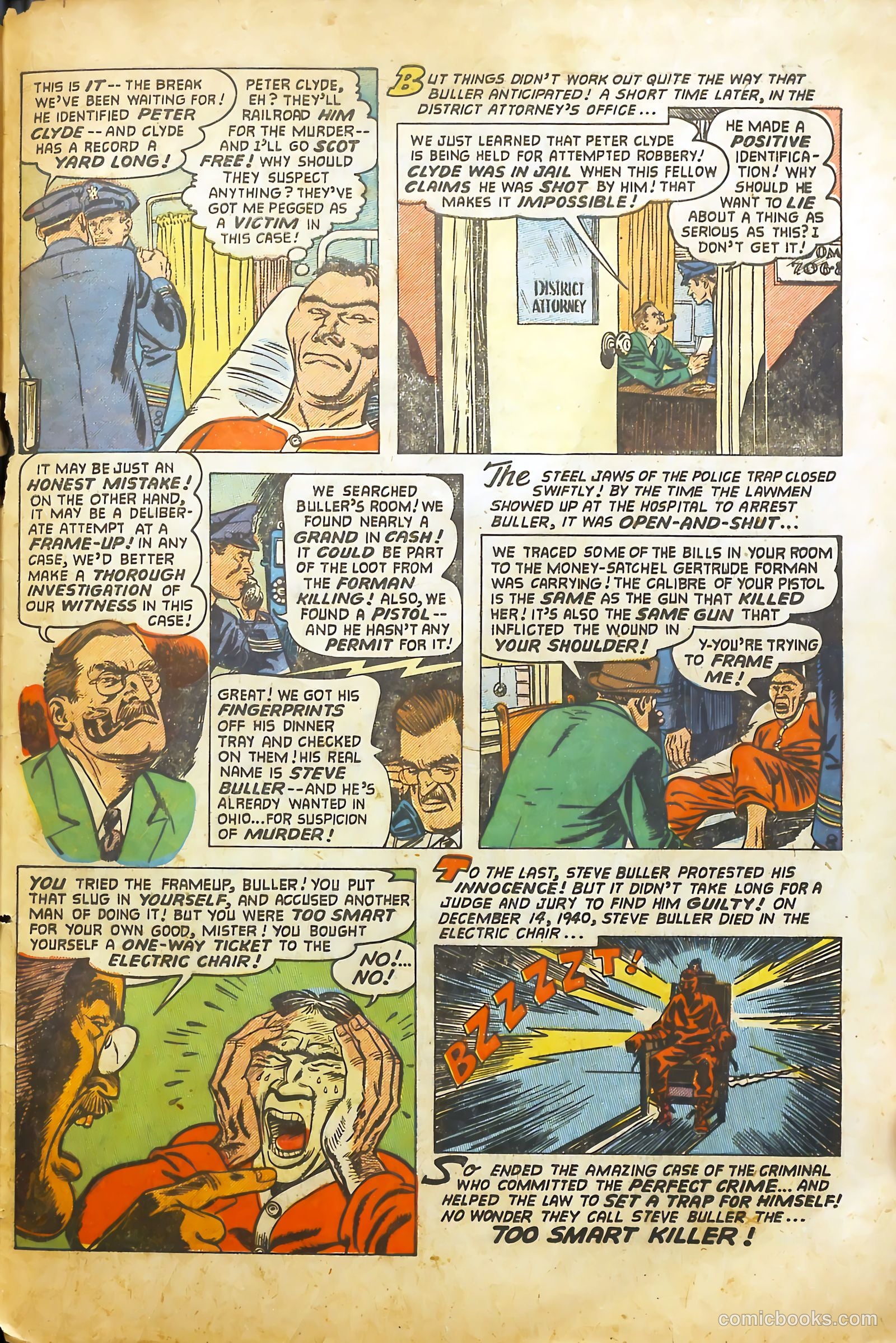Wanted Comics #53 (1953) — page 33 of 34