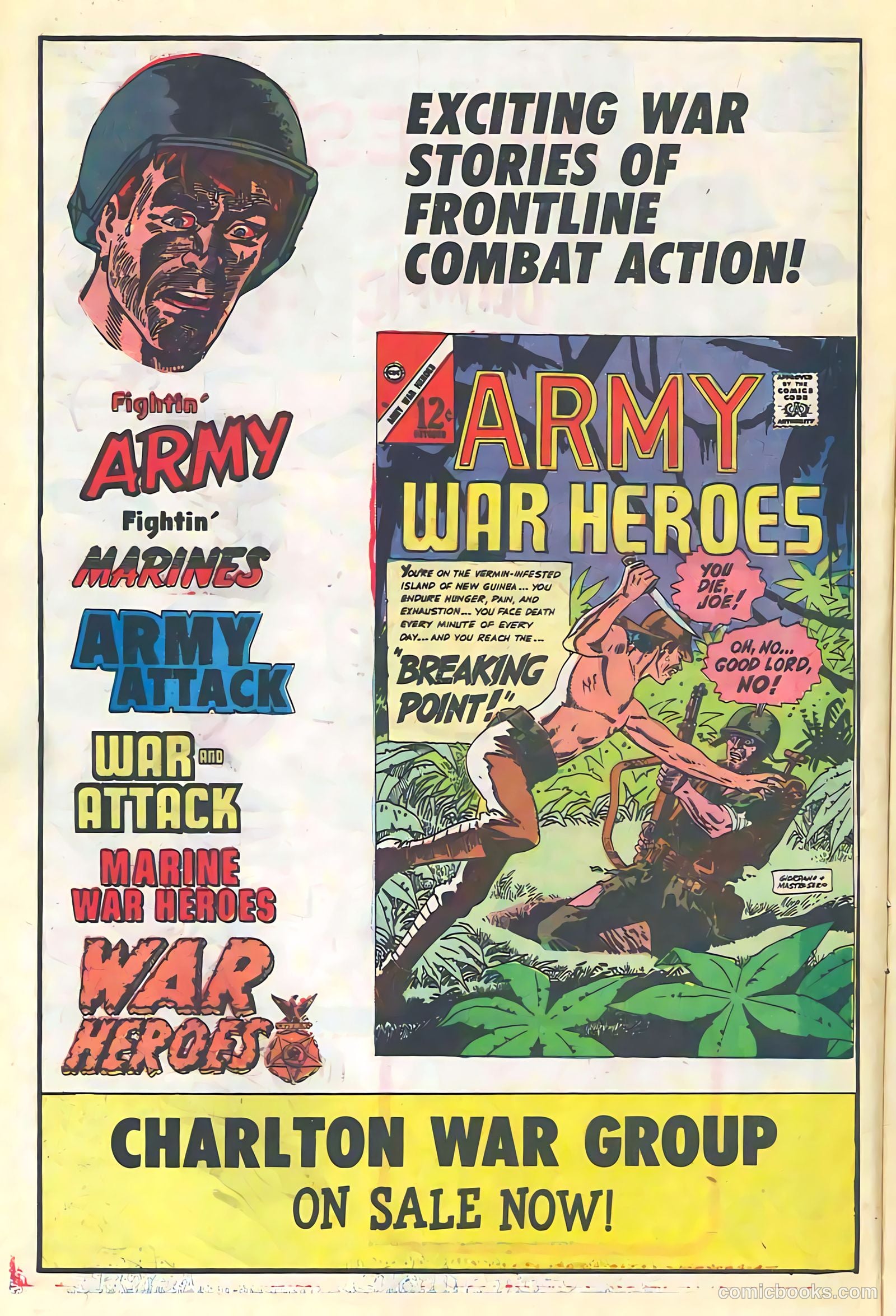 War and Attack #56 (1966) — page 8
