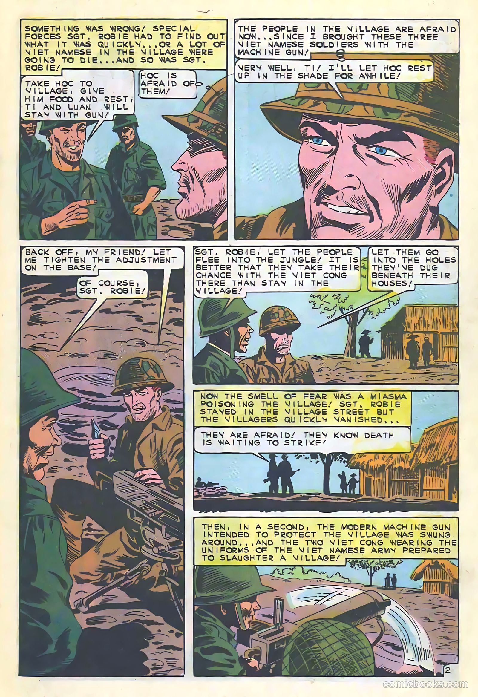 War and Attack #56 (1966) — page 21