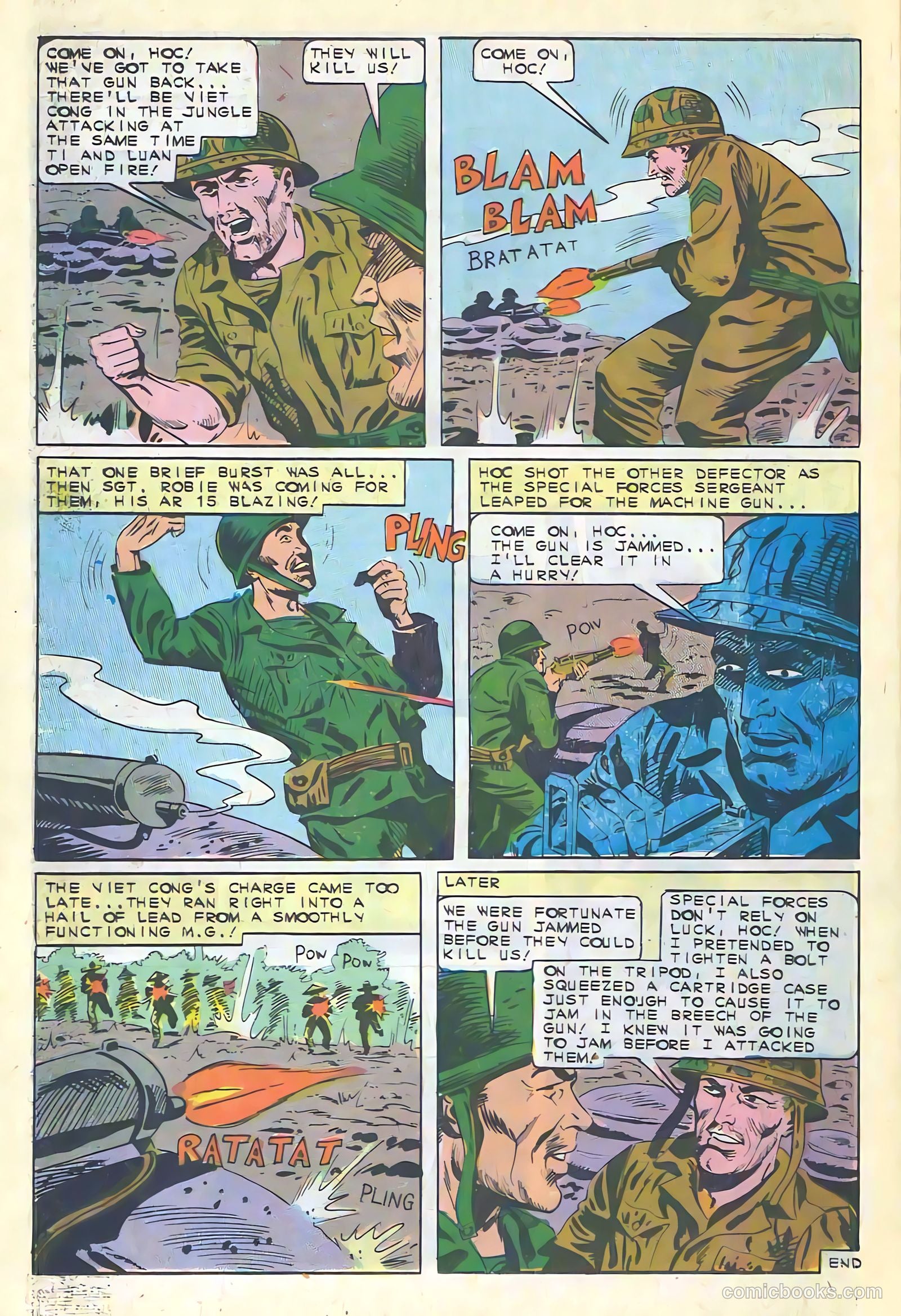 War and Attack #56 (1966) — page 22