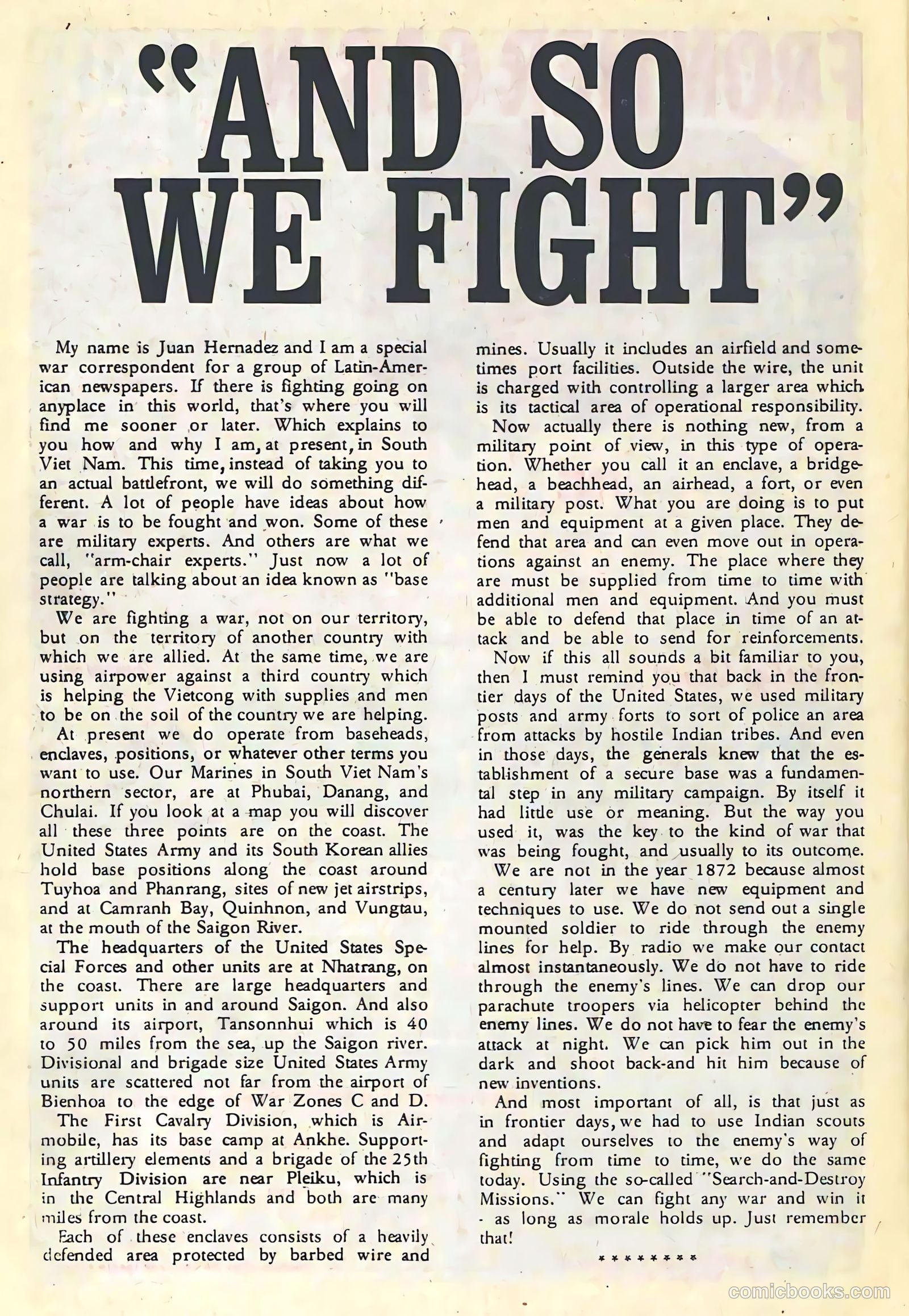 War and Attack #56 (1966) — page 24