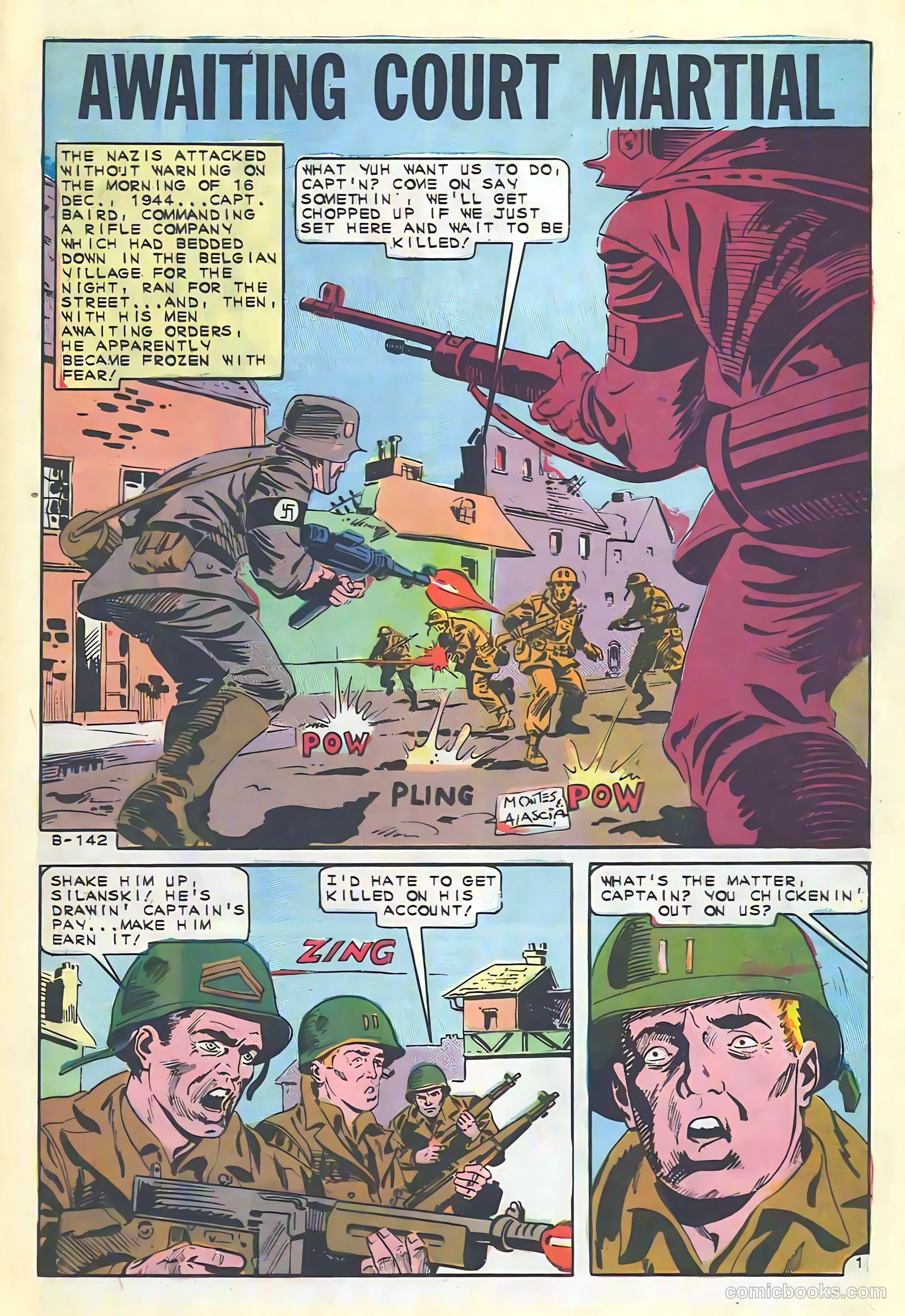 War and Attack #56 (1966) — page 25