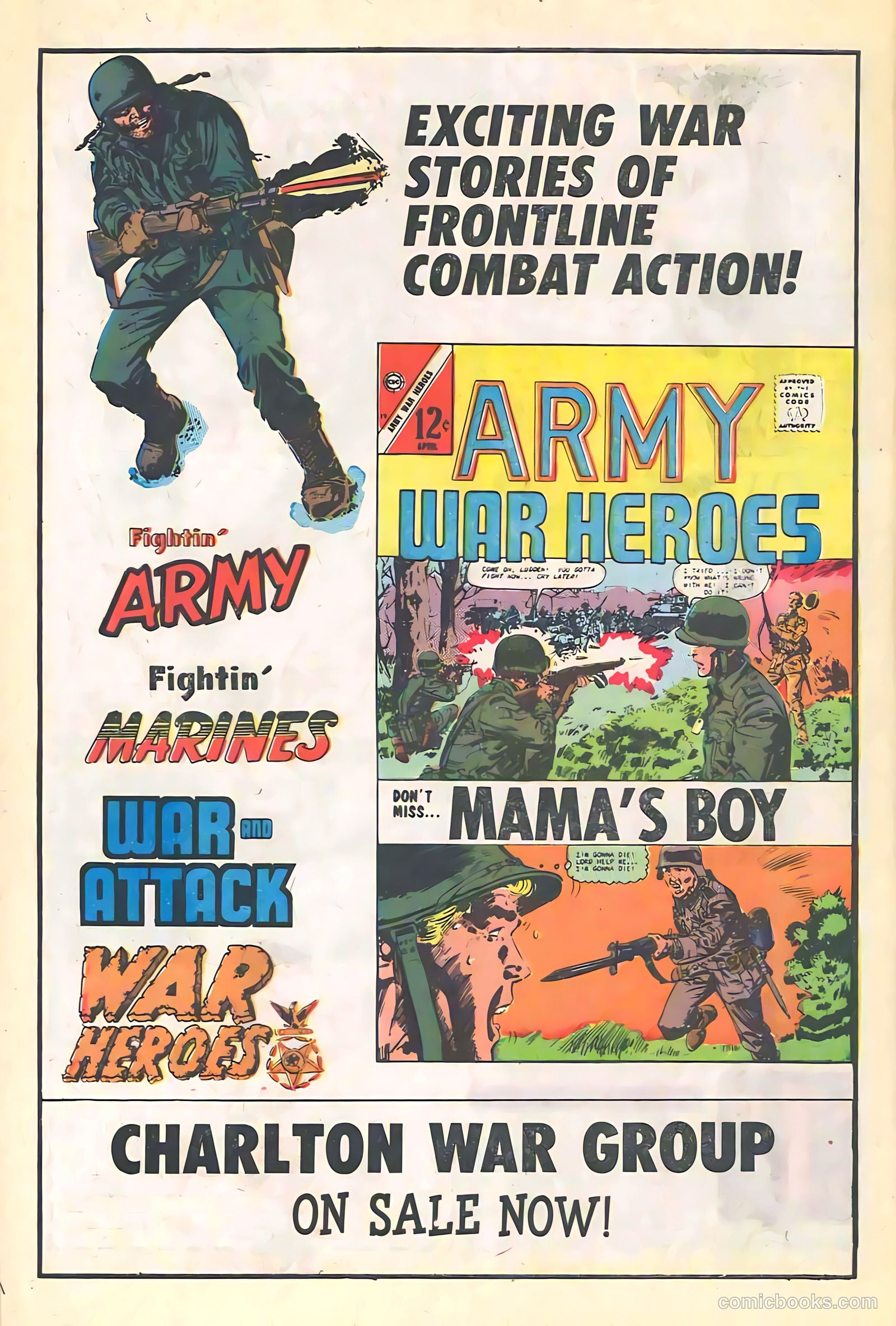 War and Attack #59 (1967) — page 8
